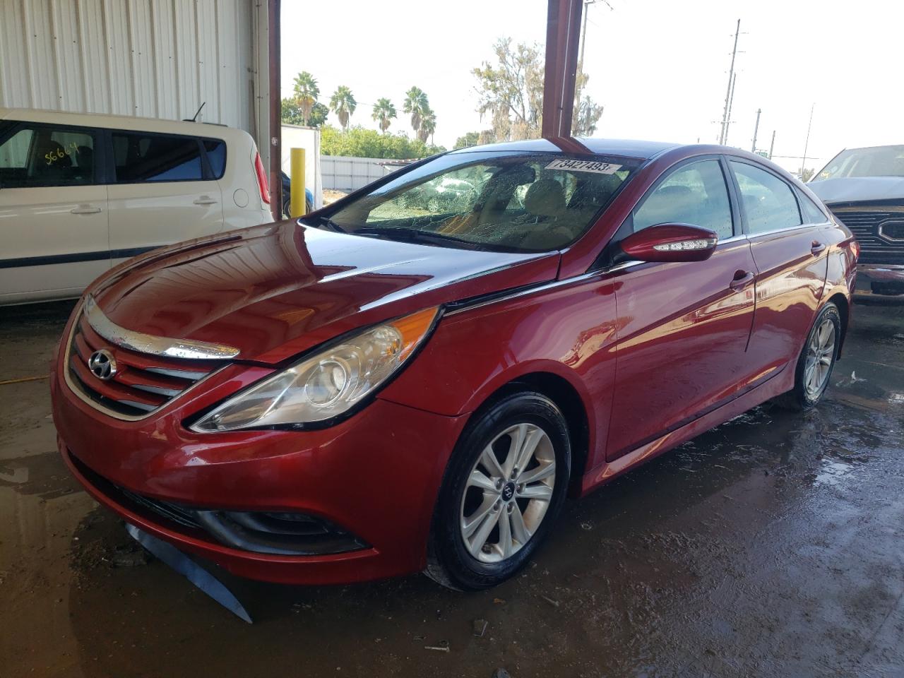 HYUNDAI SONATA 2014 5npeb4ac9eh946446