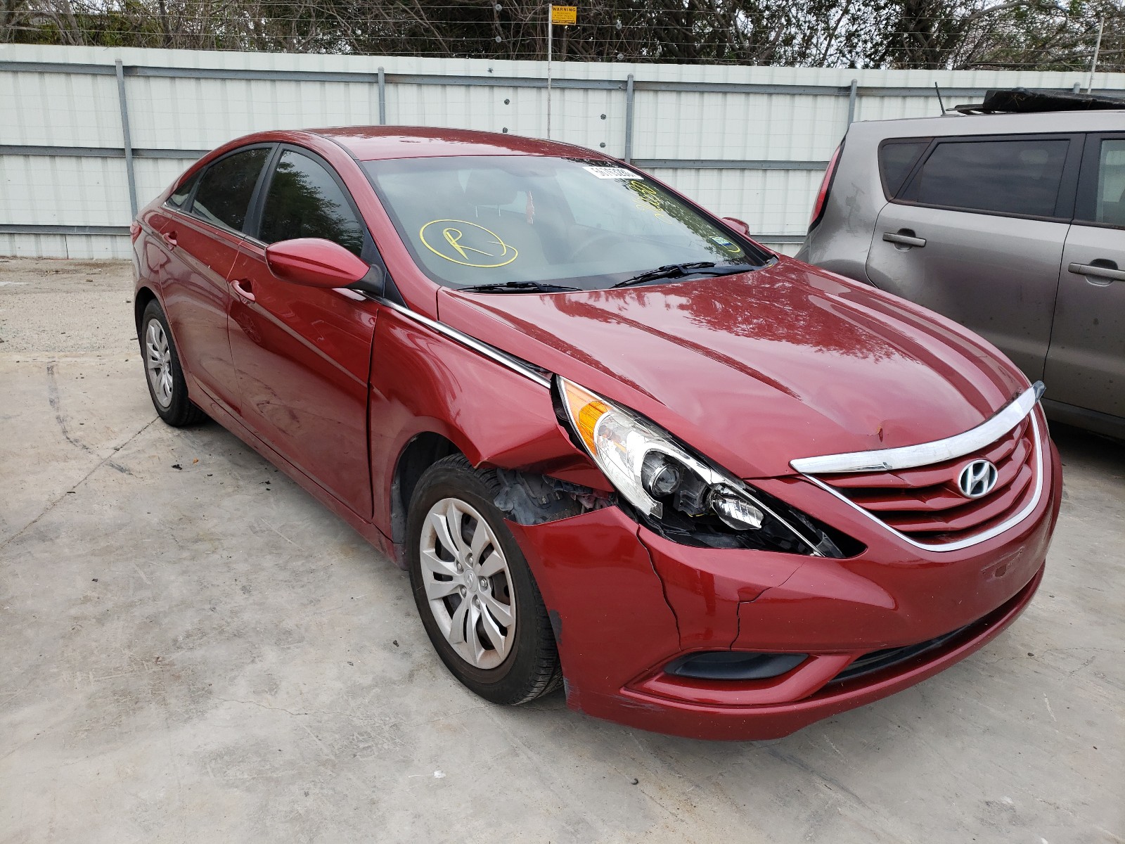 HYUNDAI SONATA GLS 2011 5npeb4acxbh210630