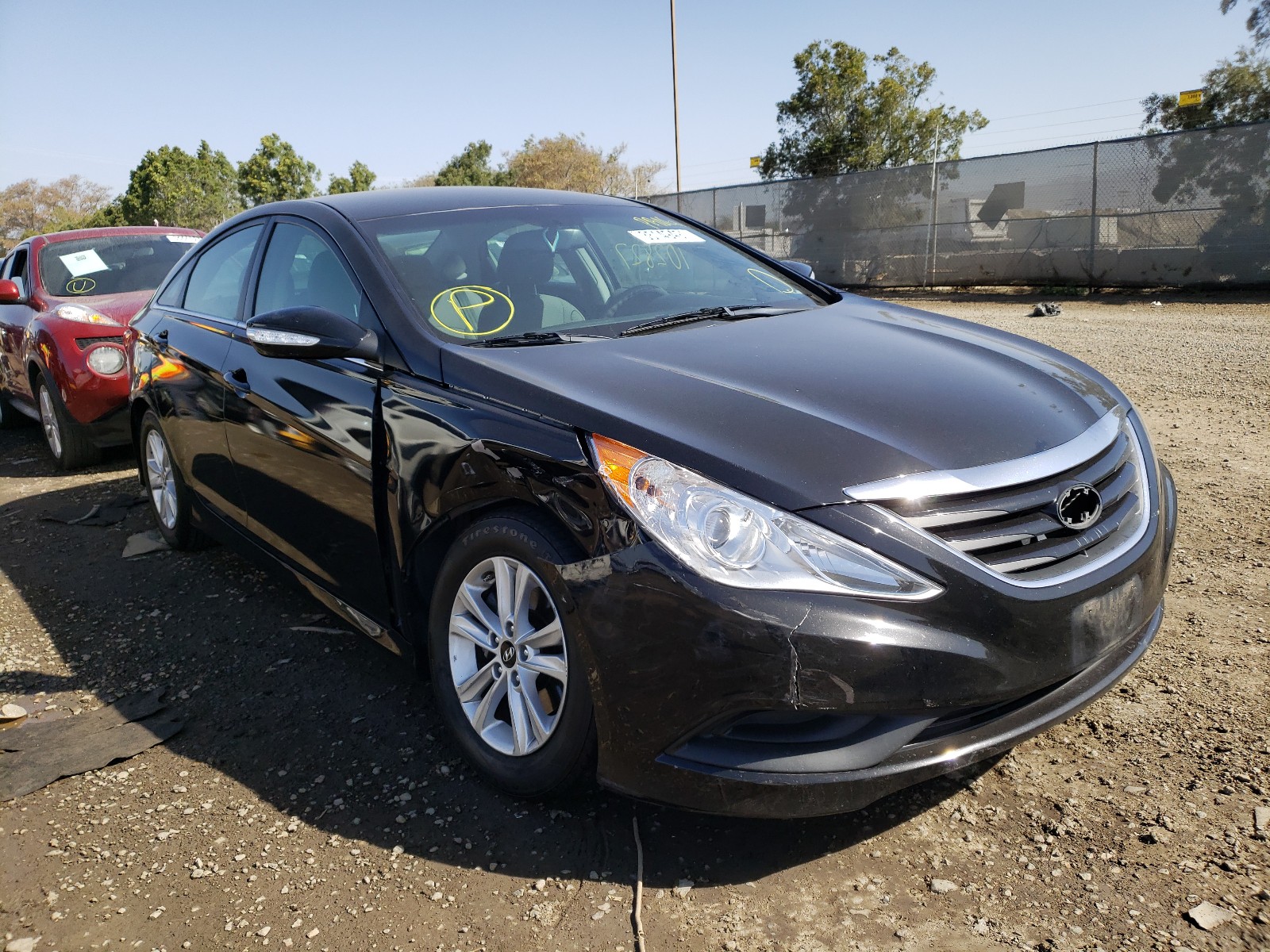 HYUNDAI SONATA GLS 2014 5npeb4acxeh887987