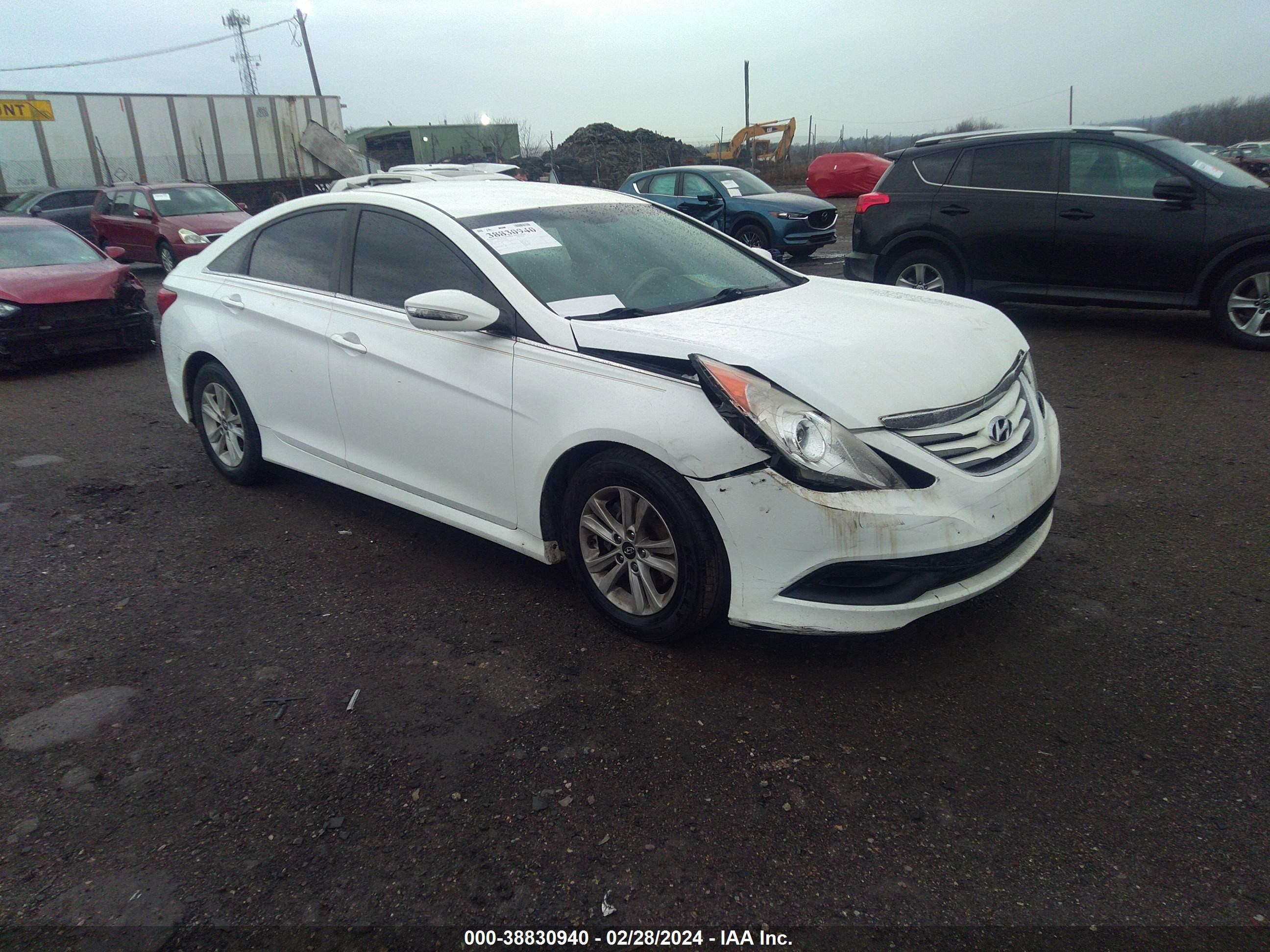 HYUNDAI SONATA 2014 5npeb4acxeh900284