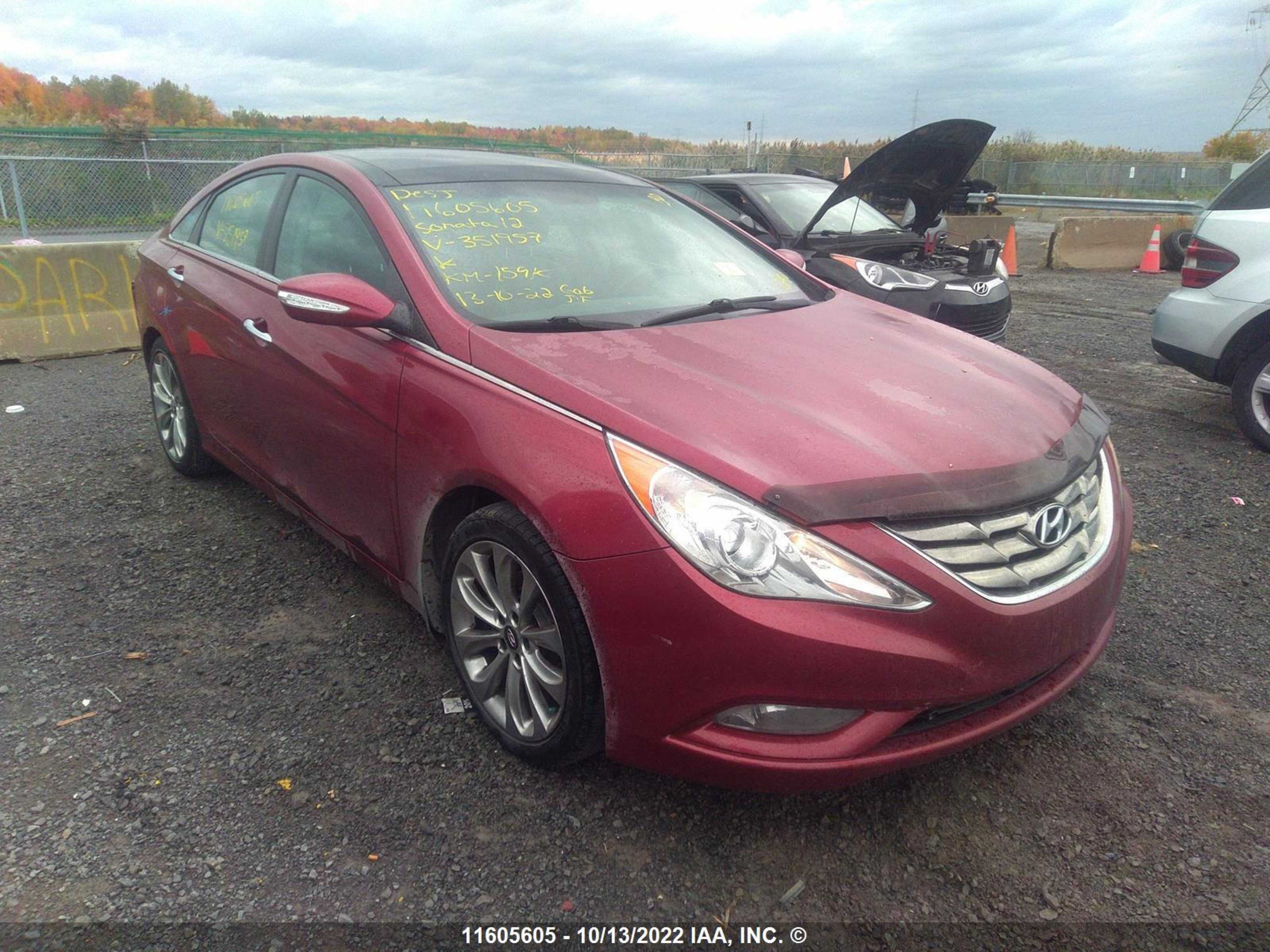 HYUNDAI SONATA 2012 5npec4ab4ch351957