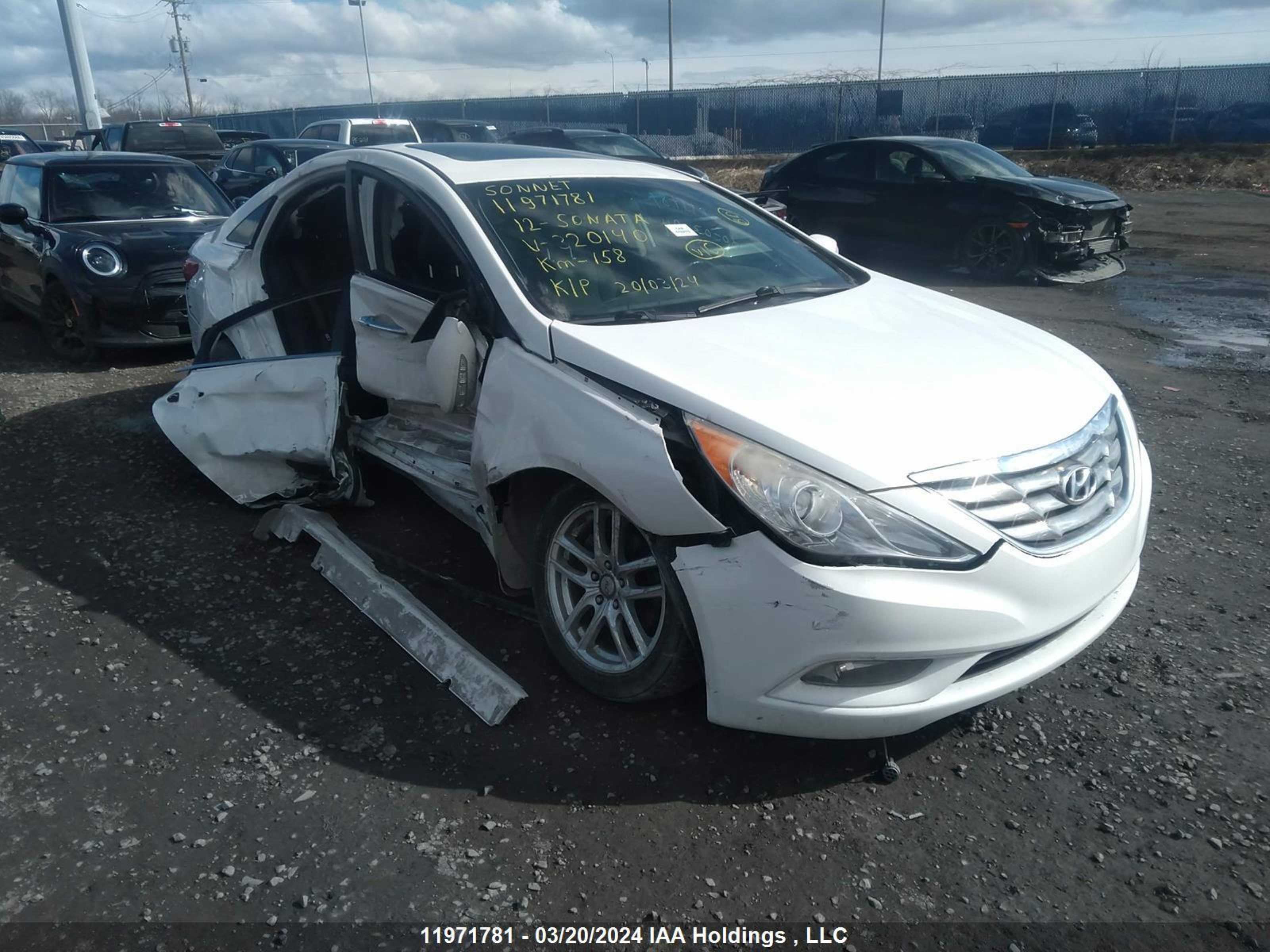 HYUNDAI SONATA 2012 5npec4ab9ch320140