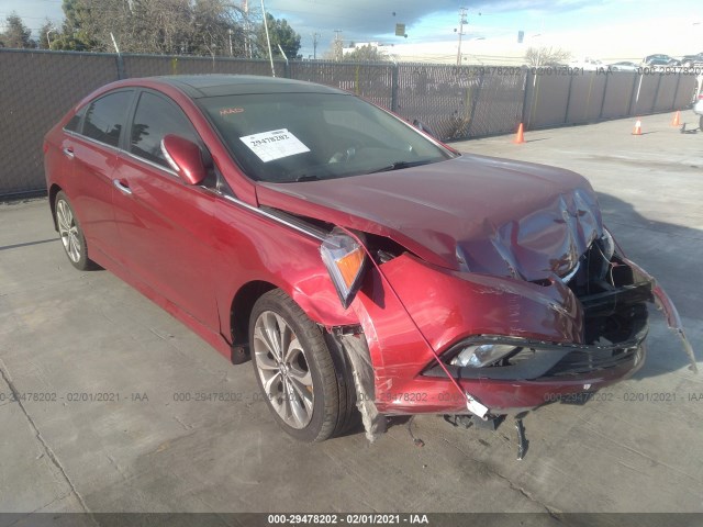 HYUNDAI SONATA 2014 5npec4ab9eh876550