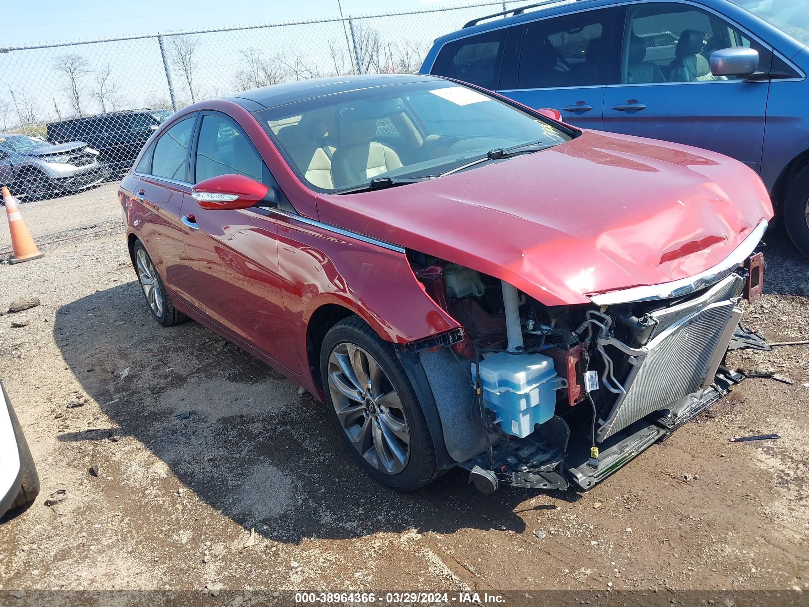 HYUNDAI SONATA 2012 5npec4abxch362364