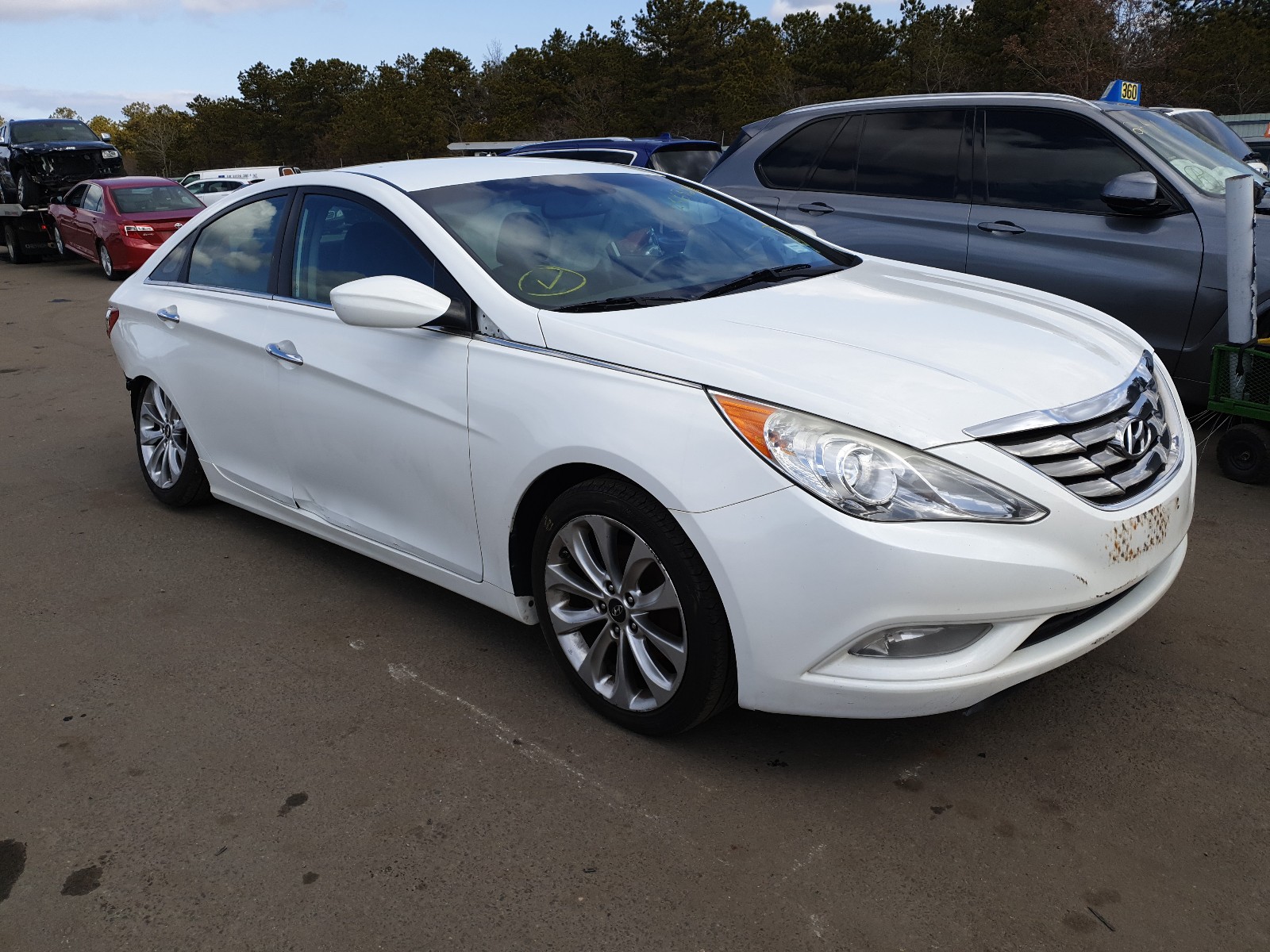 HYUNDAI SONATA SE 2011 5npec4ac0bh244833