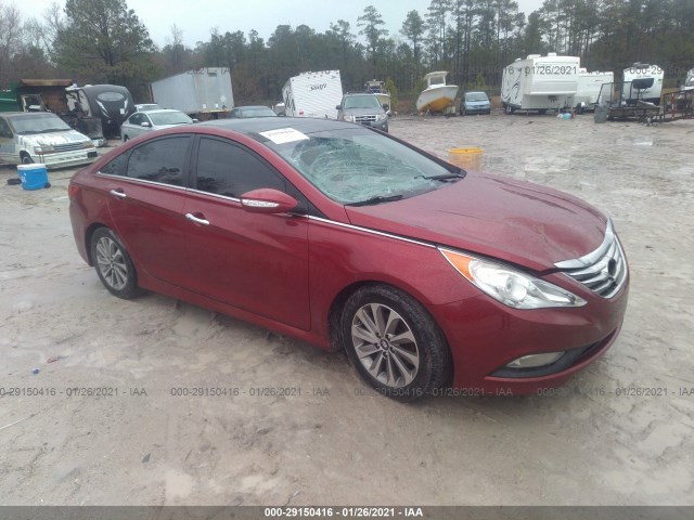 HYUNDAI SONATA 2014 5npec4ac2eh814433