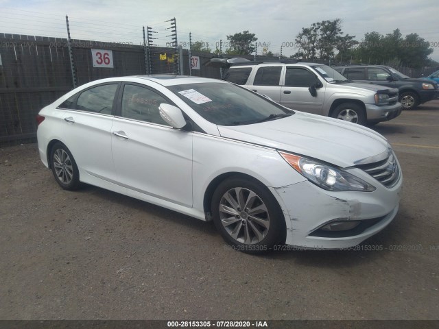 HYUNDAI SONATA 2014 5npec4ac2eh827733