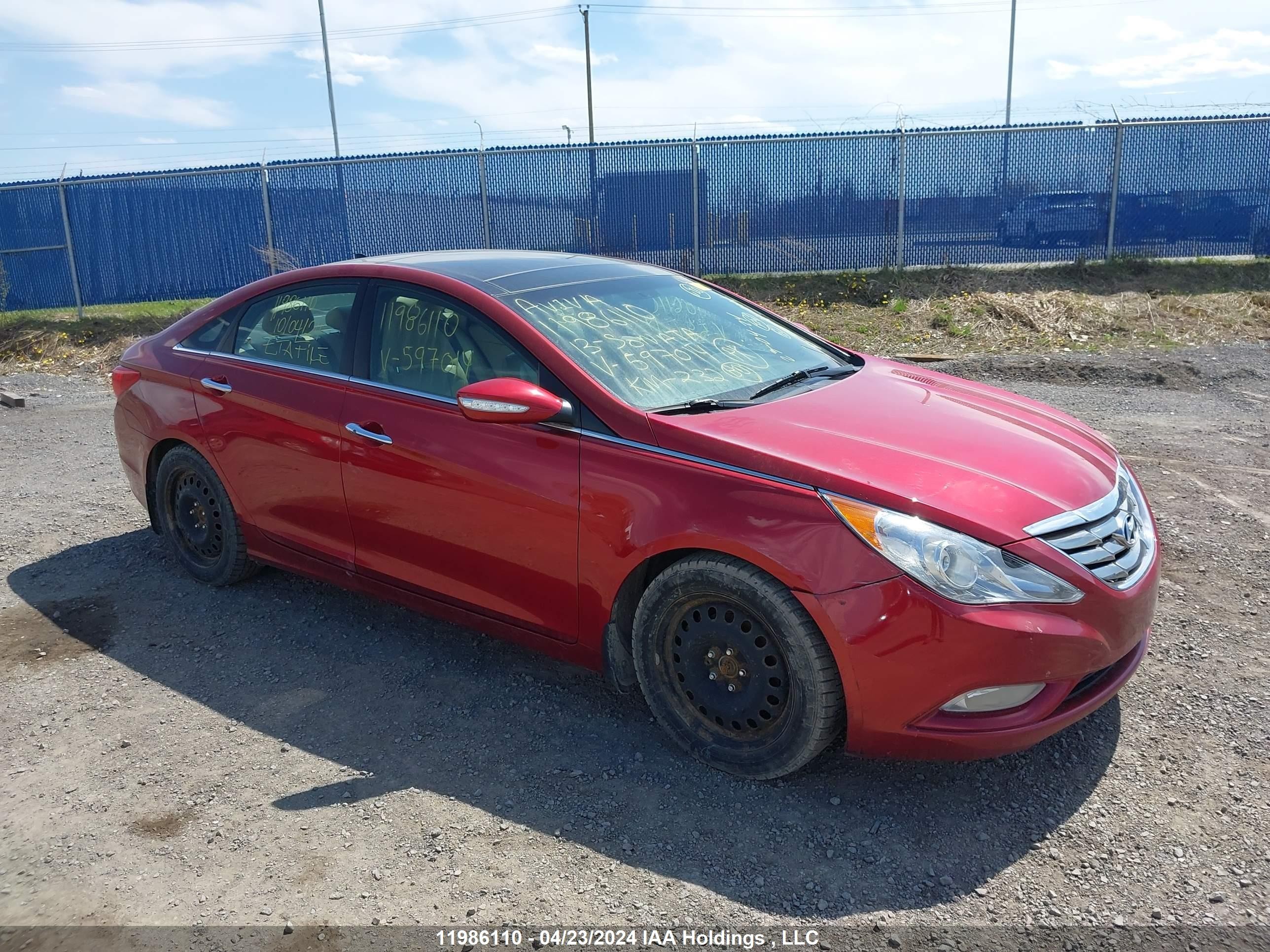 HYUNDAI SONATA 2013 5npec4ac4dh597014