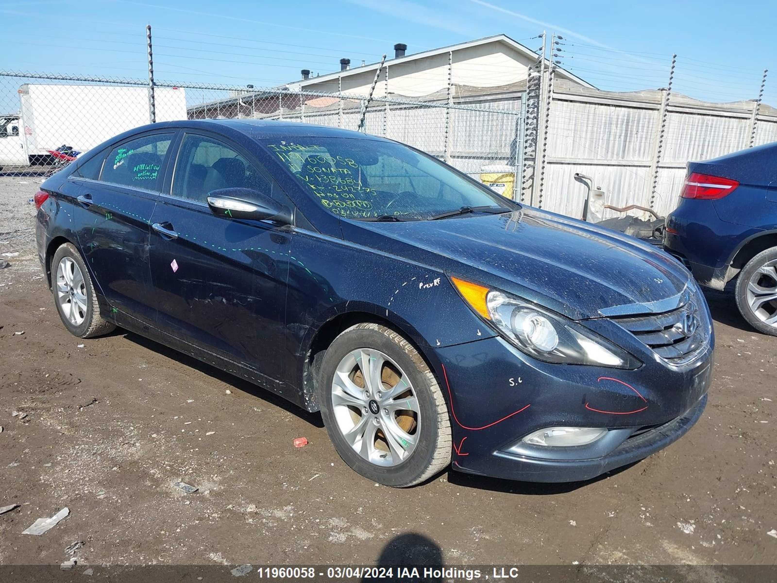 HYUNDAI SONATA 2011 5npec4ac5bh138684