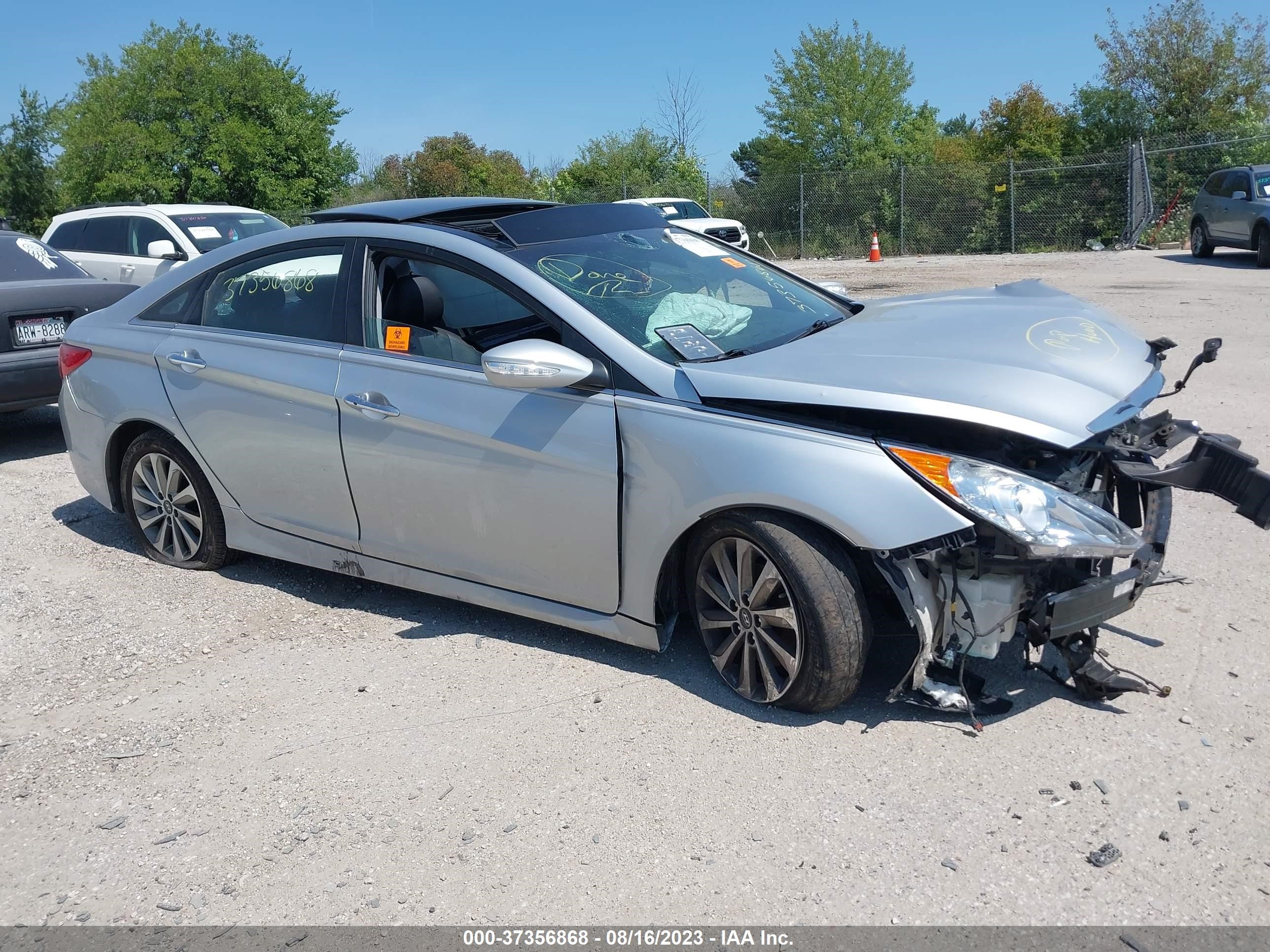 HYUNDAI SONATA 2014 5npec4ac7eh850540