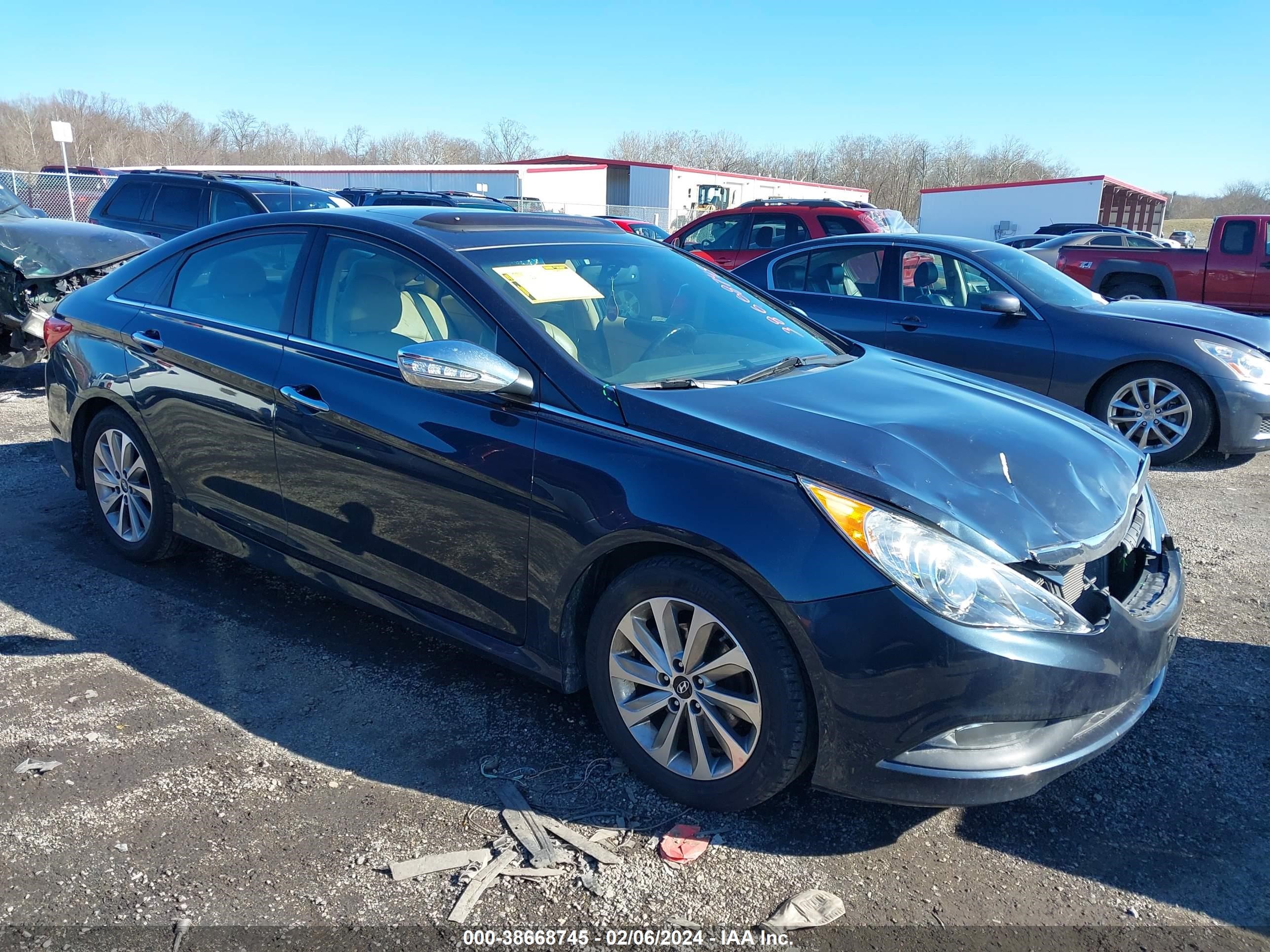 HYUNDAI SONATA 2014 5npec4ac9eh874323