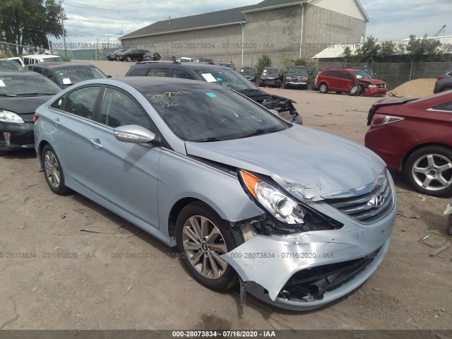 HYUNDAI SONATA 2014 5npec4acxeh844456