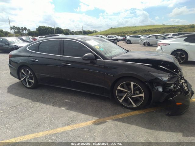 HYUNDAI SONATA 2021 5npej4j21mh102958