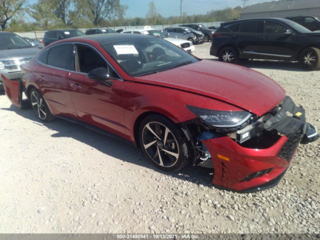 HYUNDAI SONATA 2021 5npej4j27mh101359