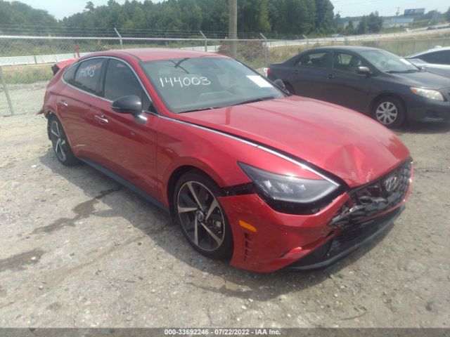 HYUNDAI SONATA 2021 5npej4j28mh123094