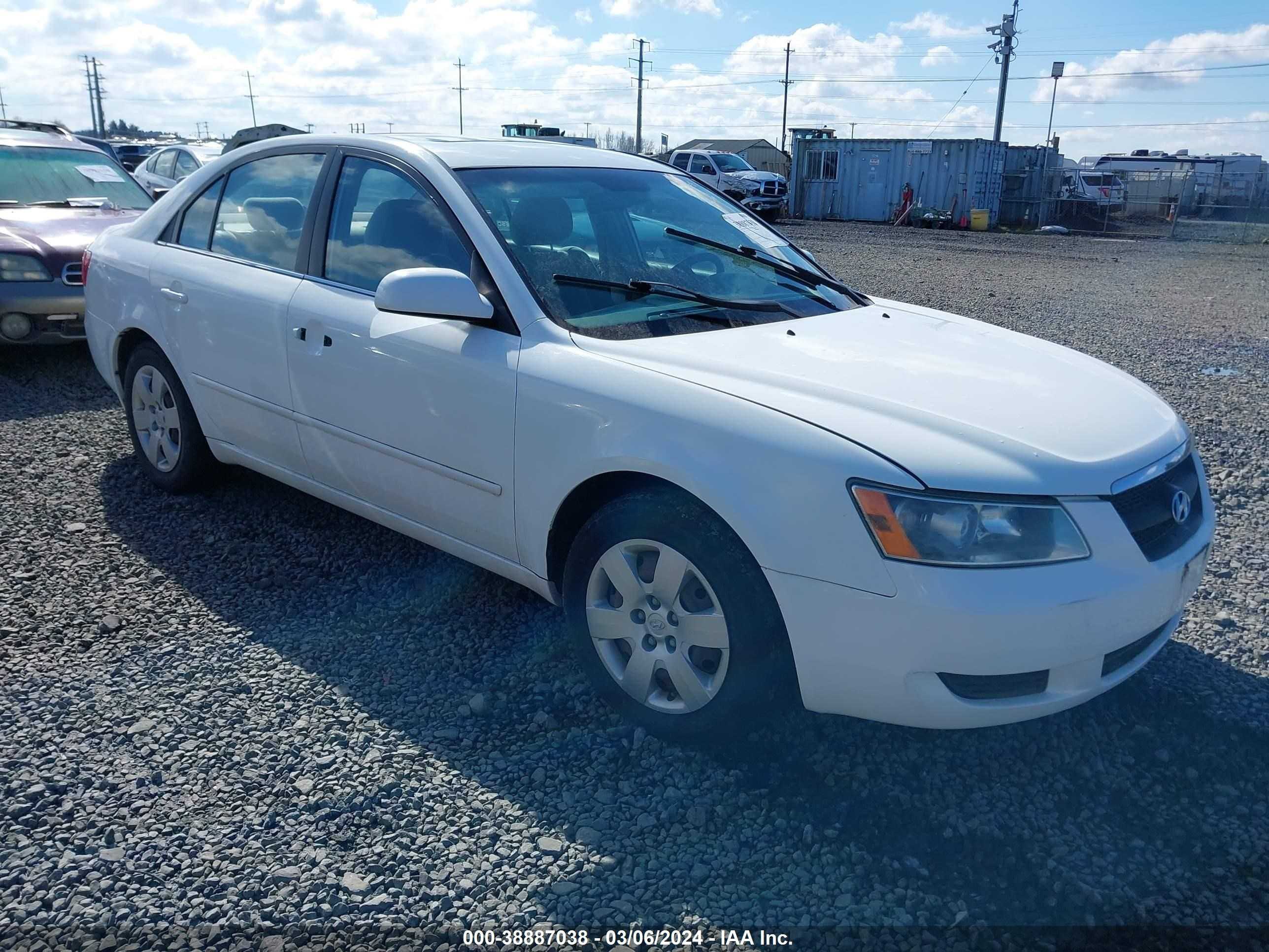 HYUNDAI SONATA 2007 5npet46c07h262698