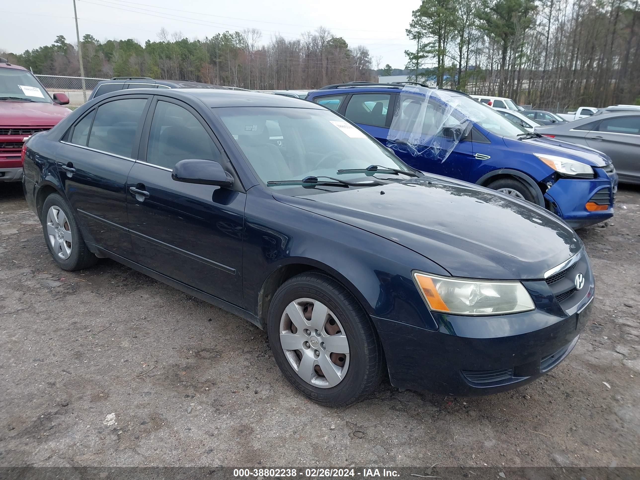 HYUNDAI SONATA 2007 5npet46c07h283521