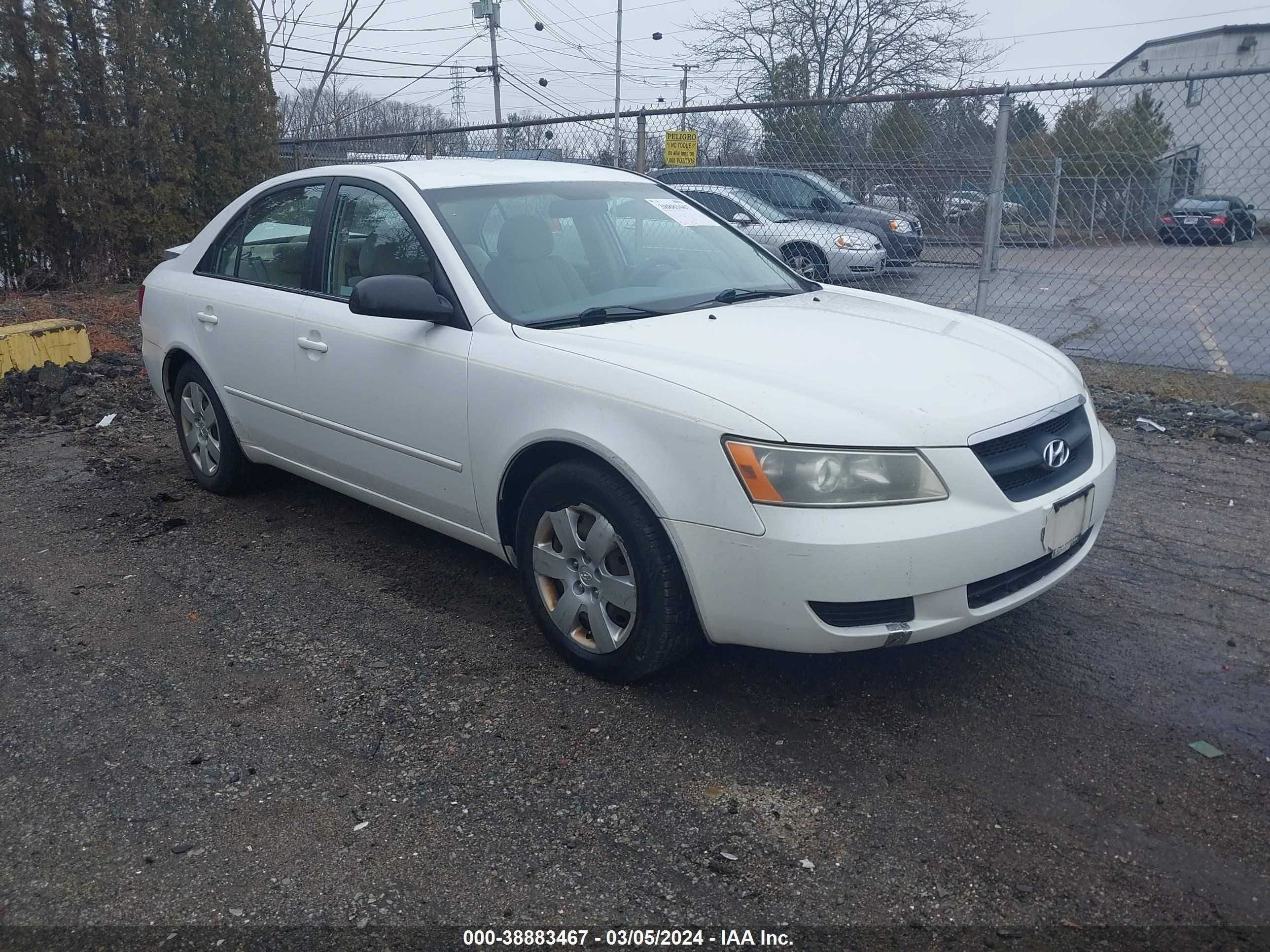 HYUNDAI SONATA 2008 5npet46c08h312727