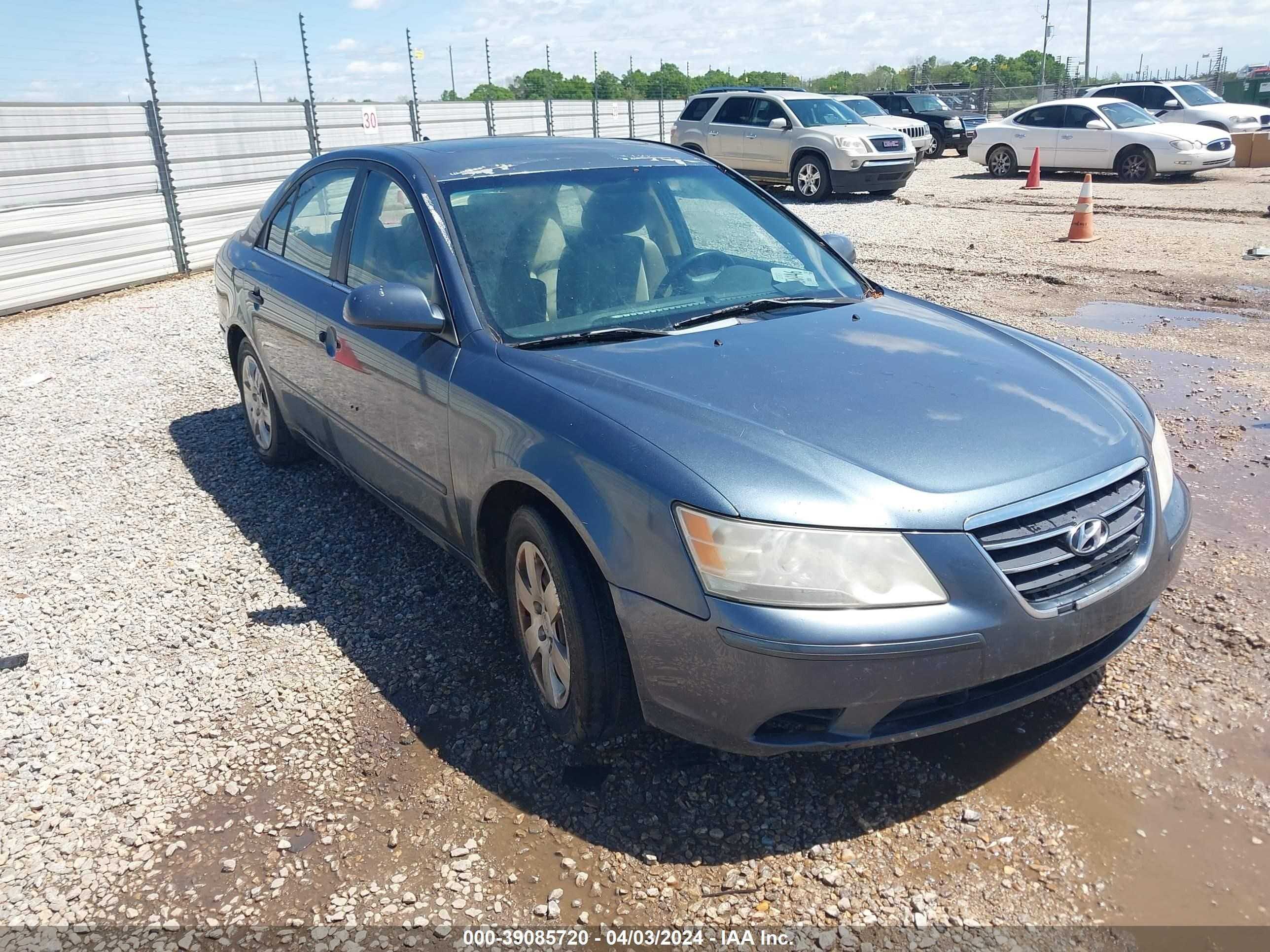 HYUNDAI SONATA 2009 5npet46c09h513299