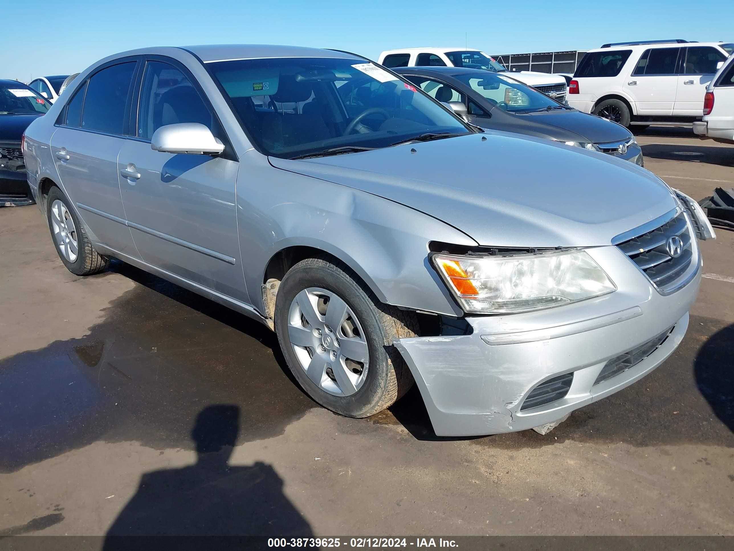 HYUNDAI SONATA 2009 5npet46c19h482824