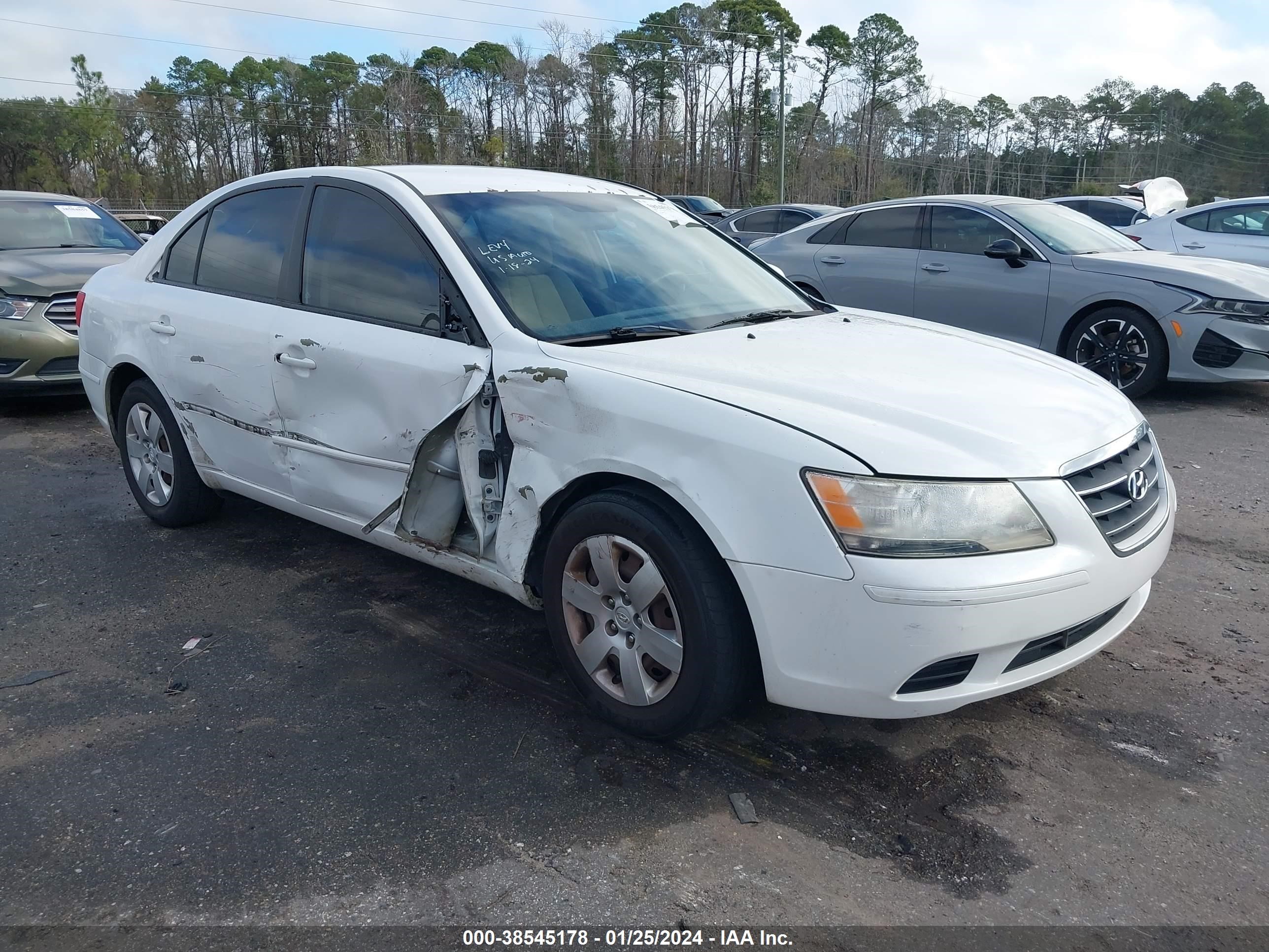 HYUNDAI SONATA 2009 5npet46c19h515711