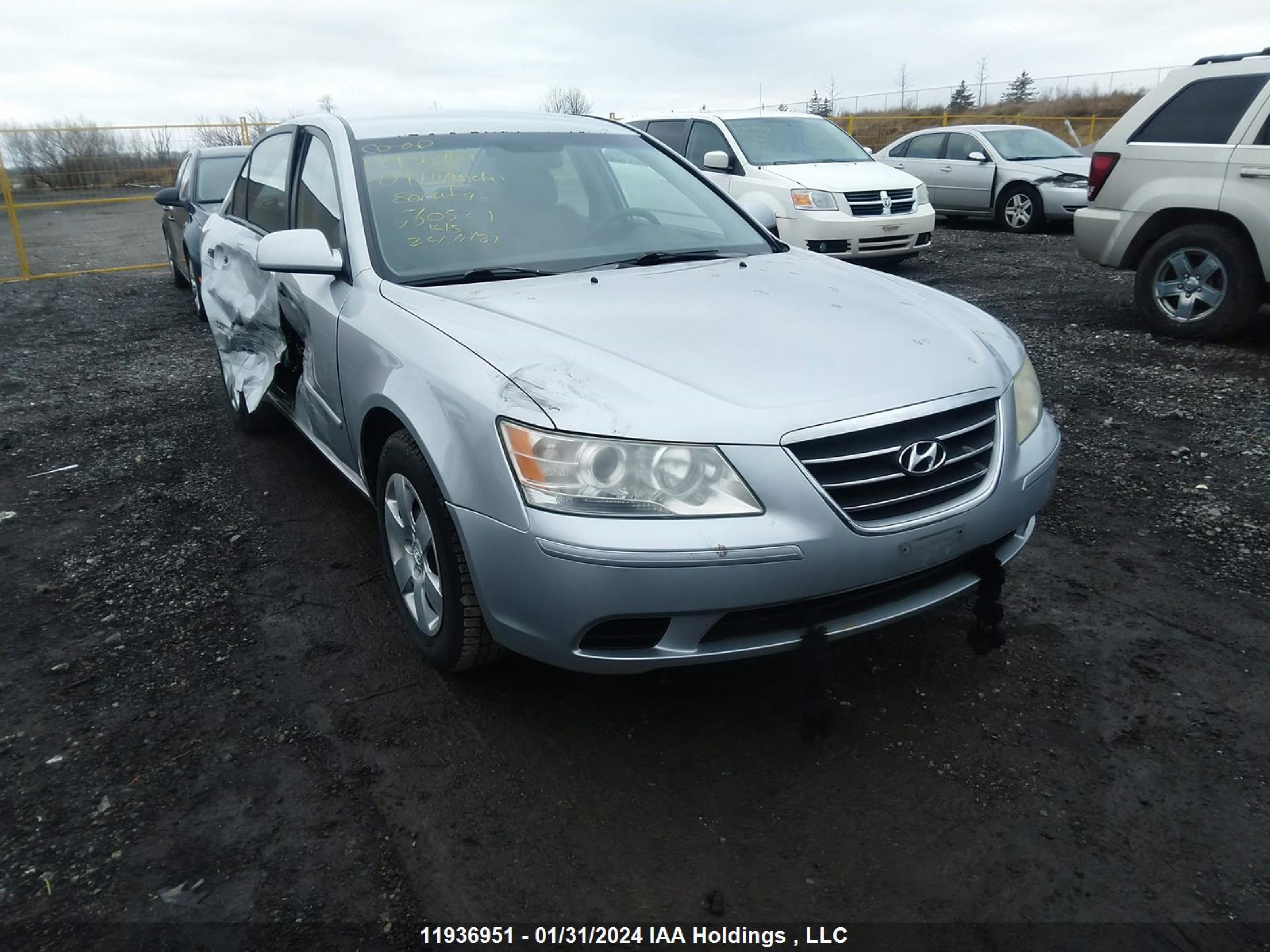 HYUNDAI SONATA 2009 5npet46c19h560521