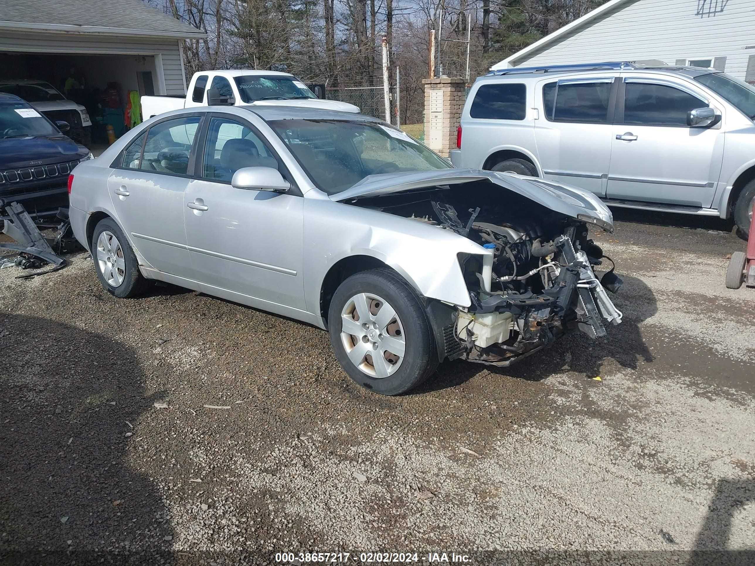 HYUNDAI SONATA 2007 5npet46c27h188605