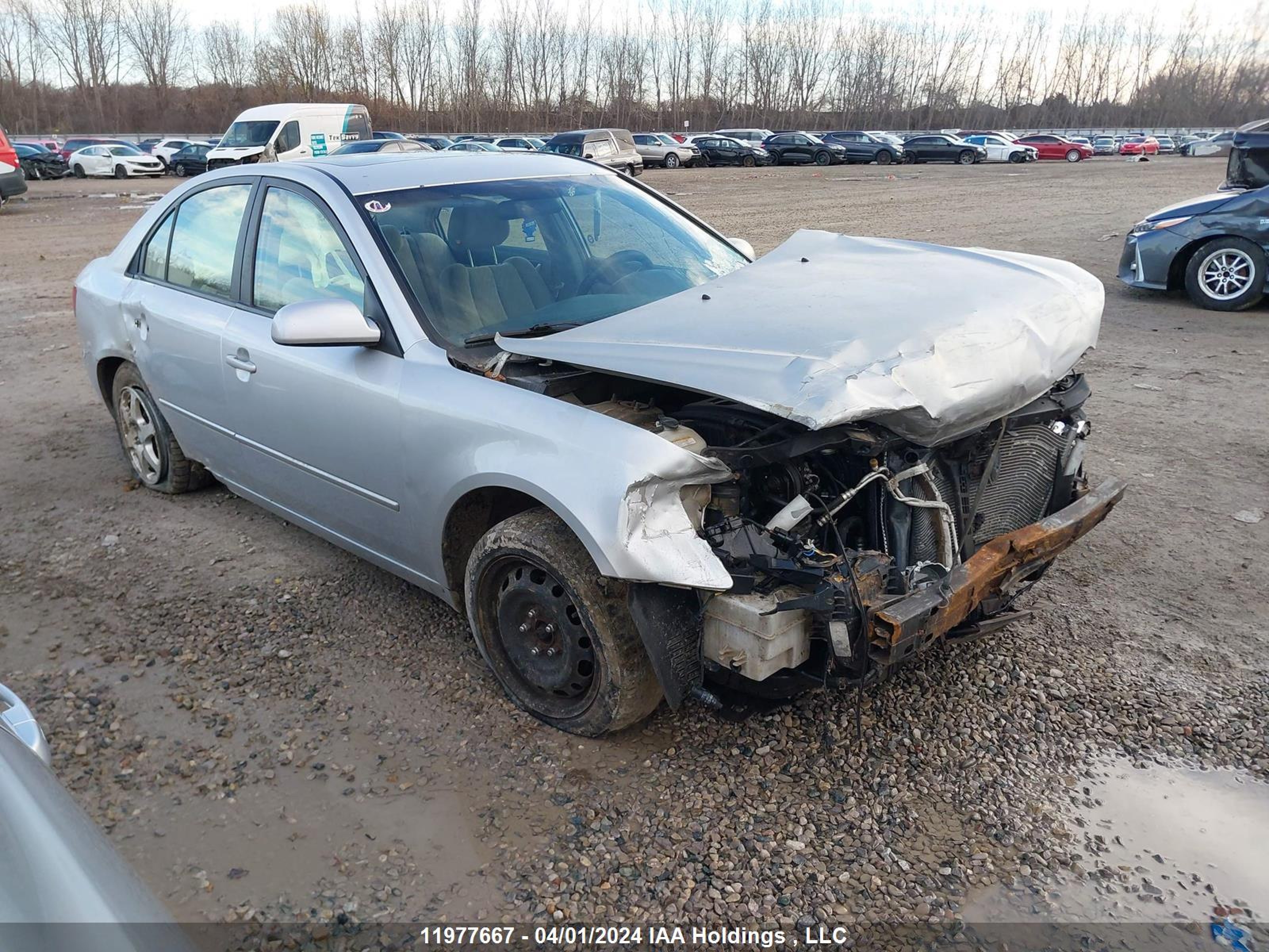 HYUNDAI SONATA 2007 5npet46c27h198891