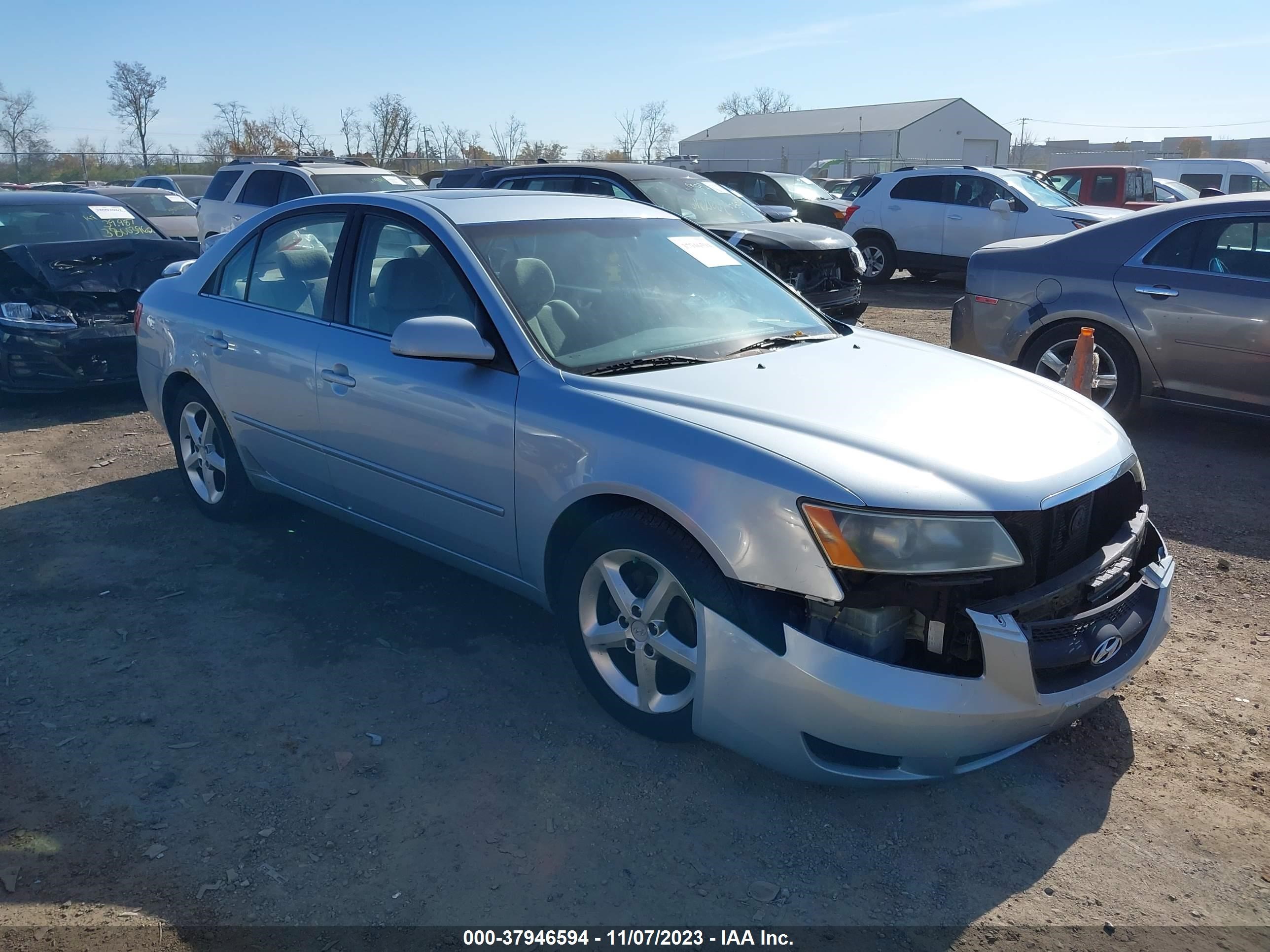 HYUNDAI SONATA 2007 5npet46c27h221733