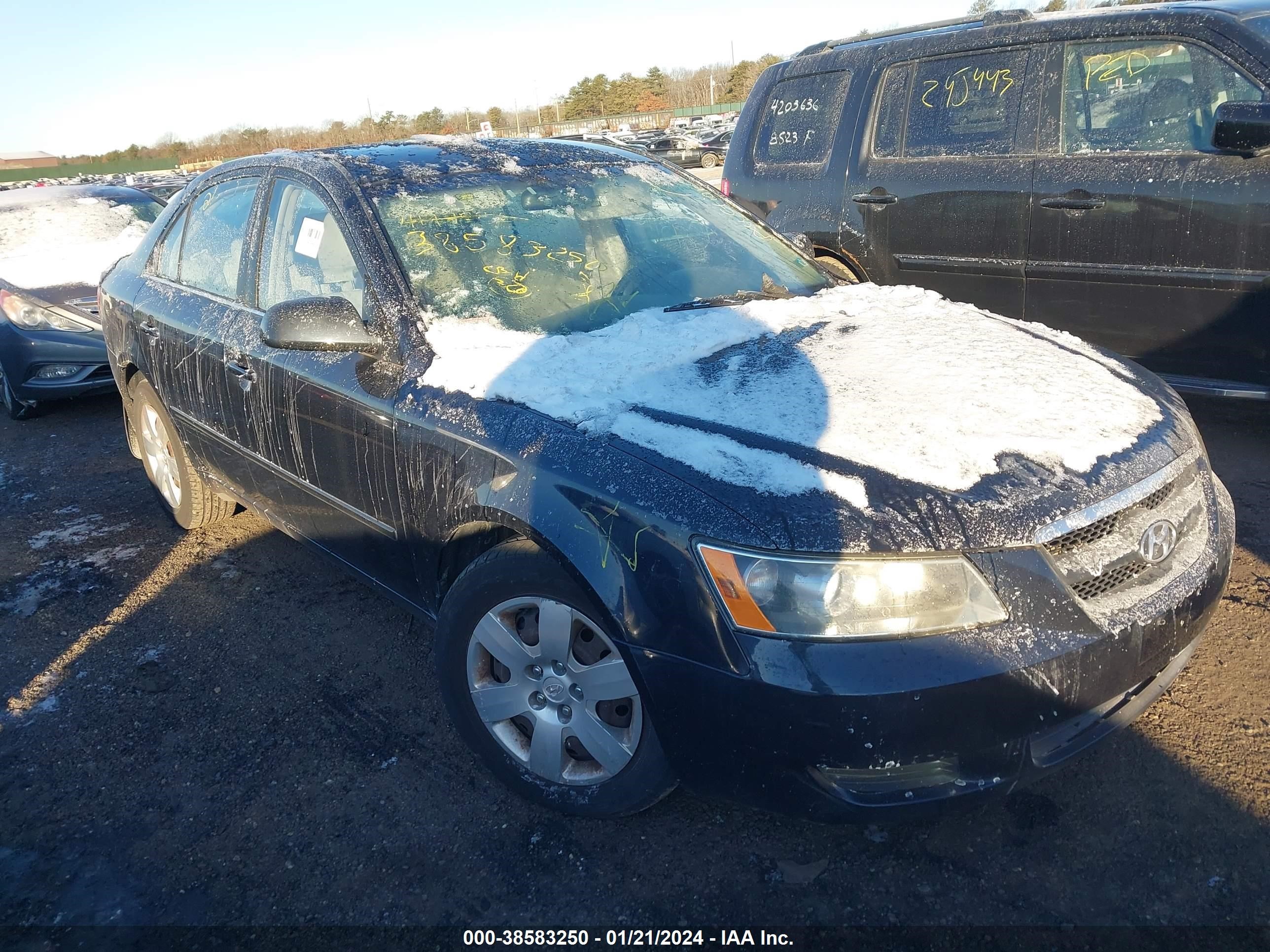 HYUNDAI SONATA 2007 5npet46c27h233770