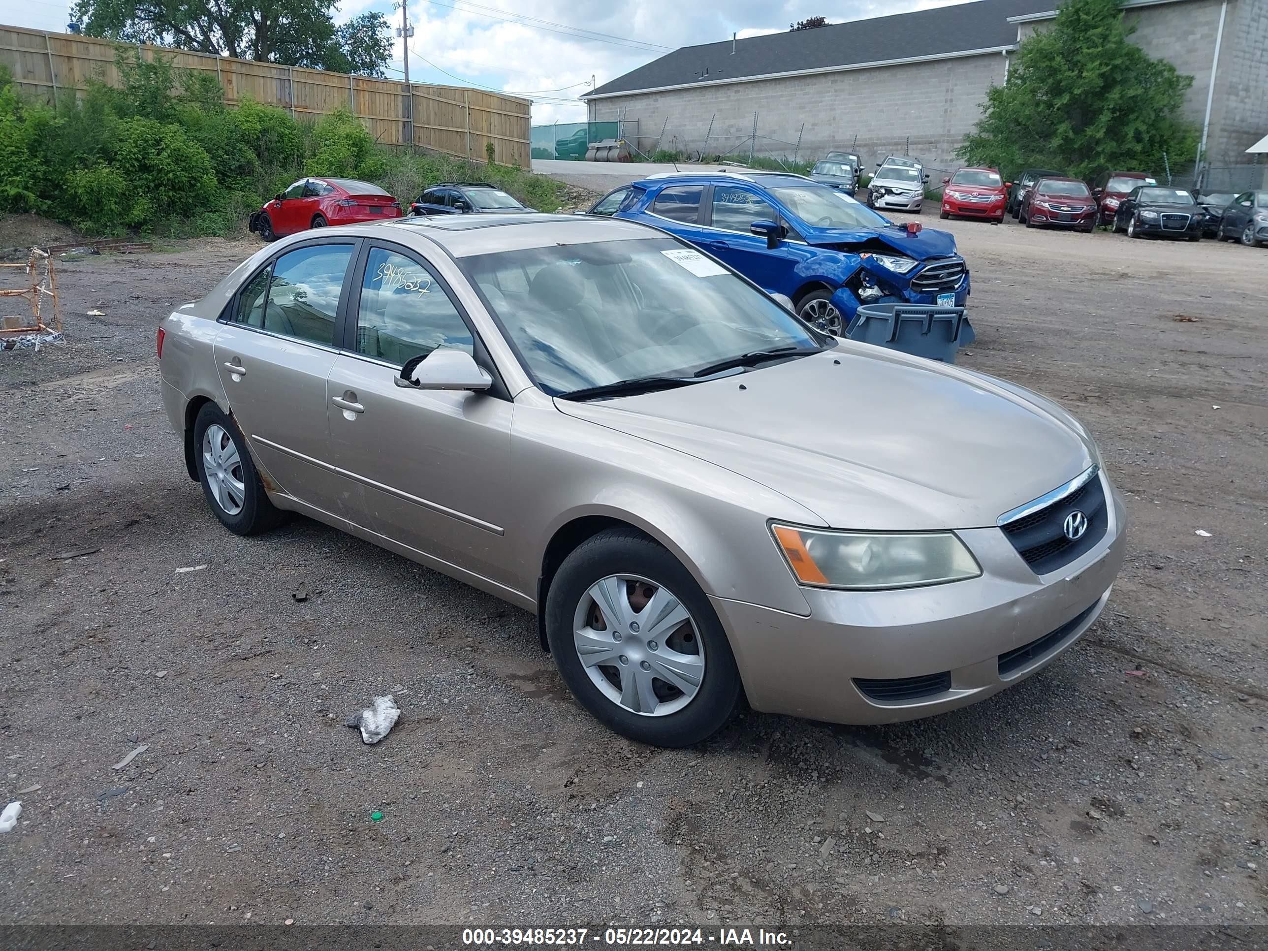 HYUNDAI SONATA 2007 5npet46c27h291491