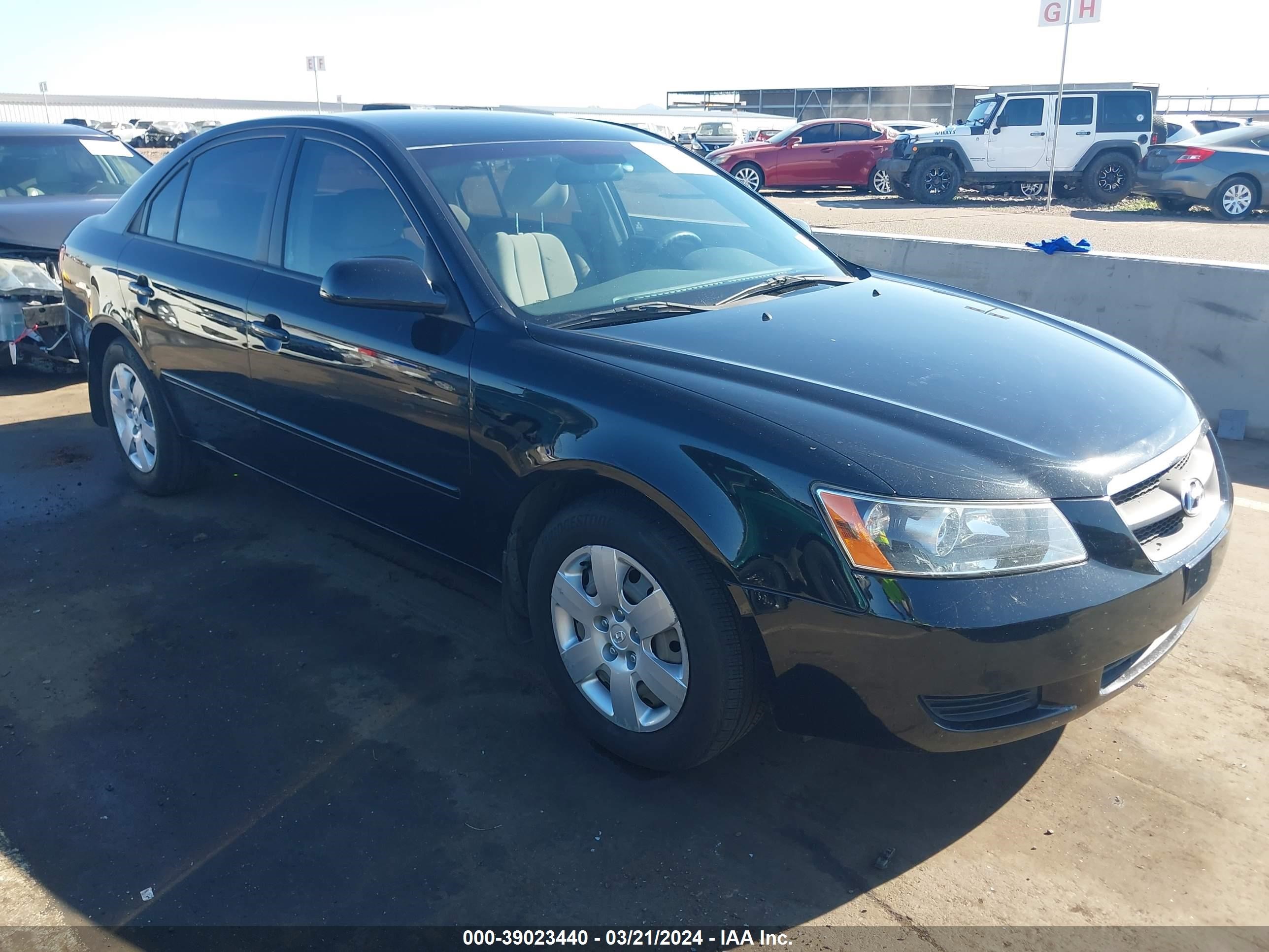 HYUNDAI SONATA 2008 5npet46c28h359726