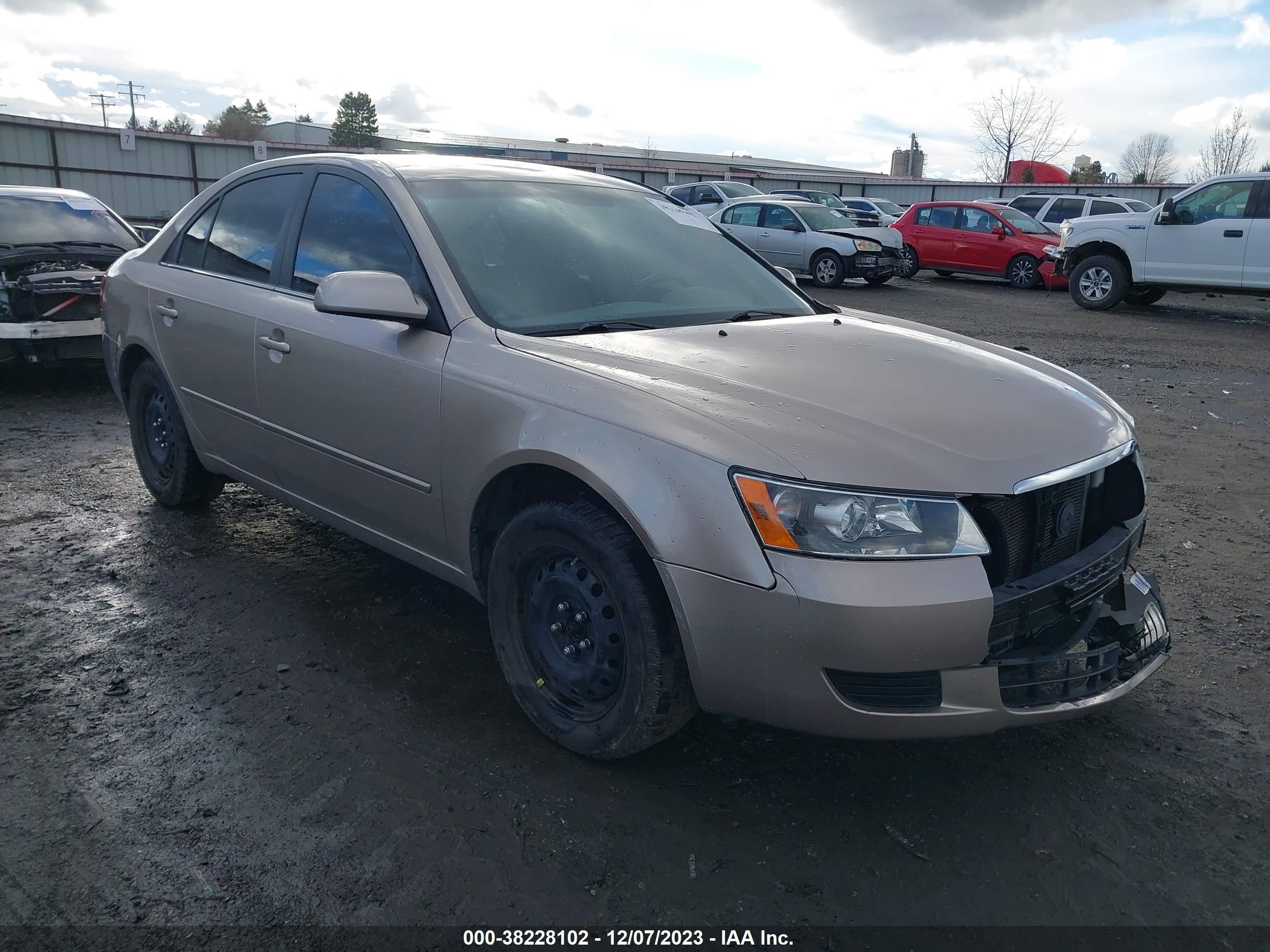 HYUNDAI SONATA 2008 5npet46c28h377532