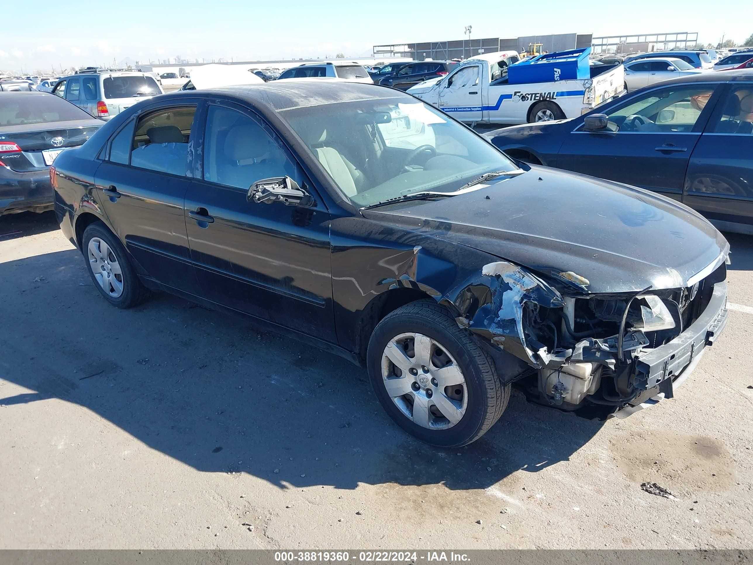 HYUNDAI SONATA 2008 5npet46c28h378633