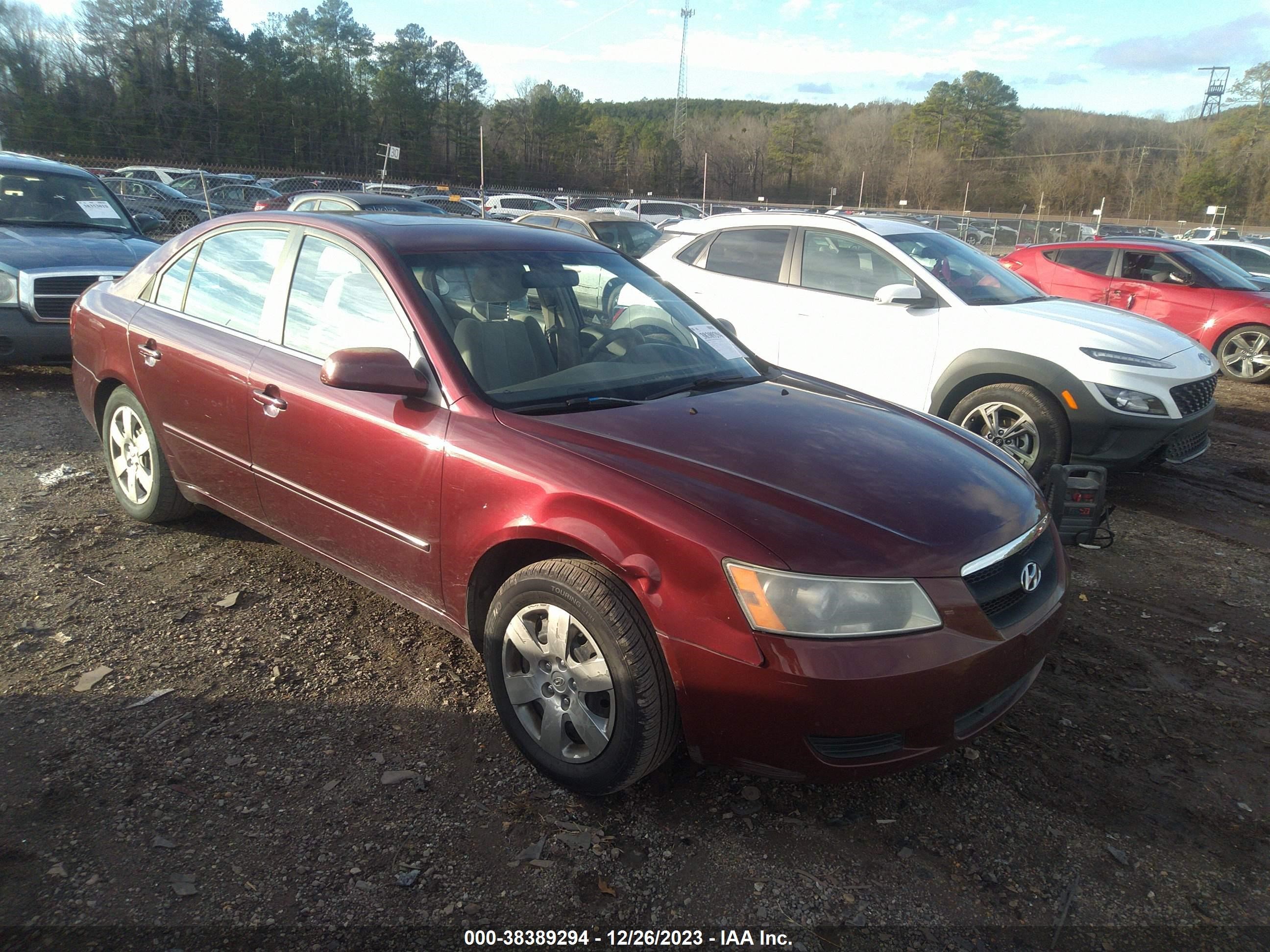 HYUNDAI SONATA 2008 5npet46c28h380799