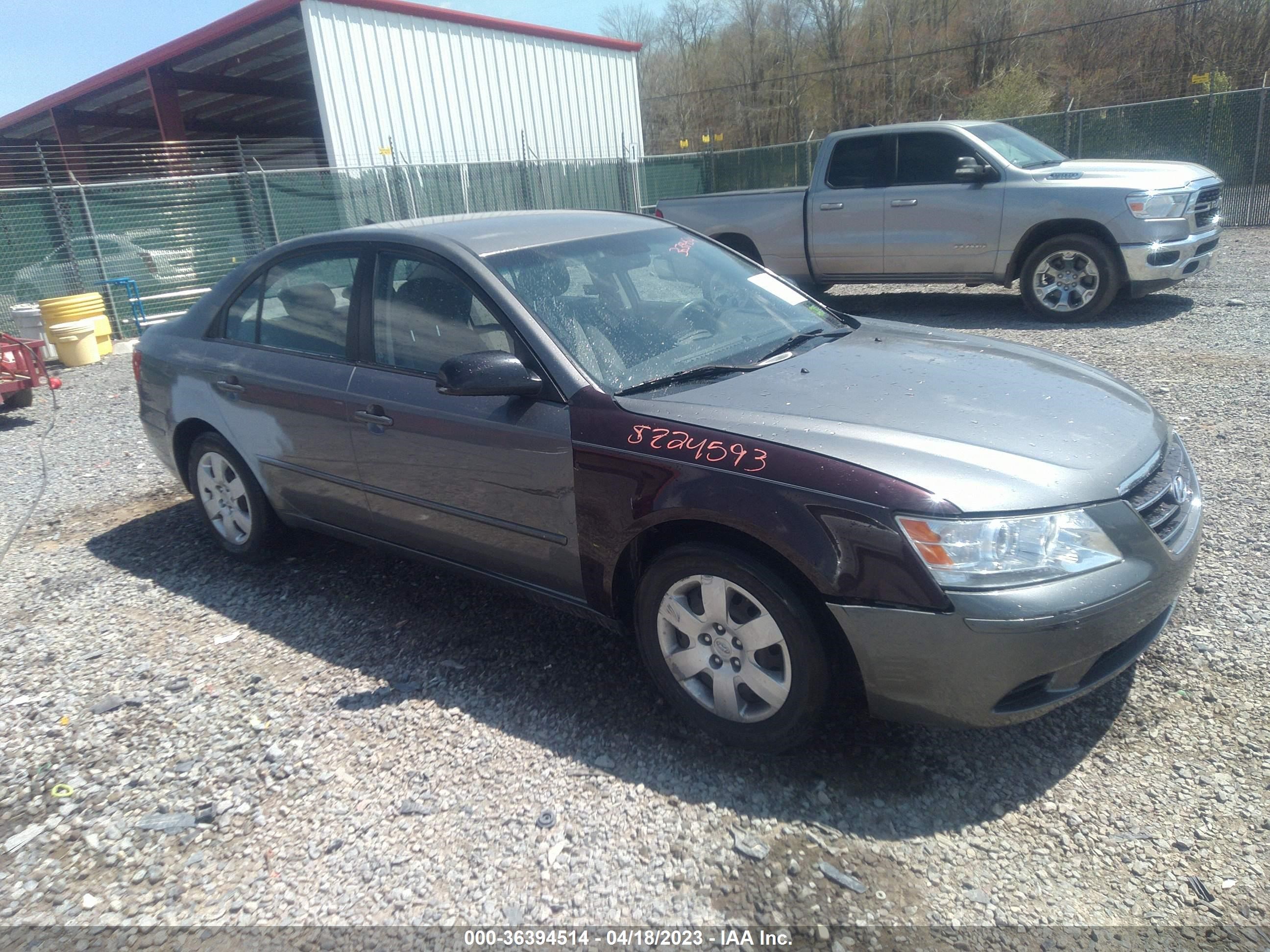 HYUNDAI SONATA 2009 5npet46c29h438539