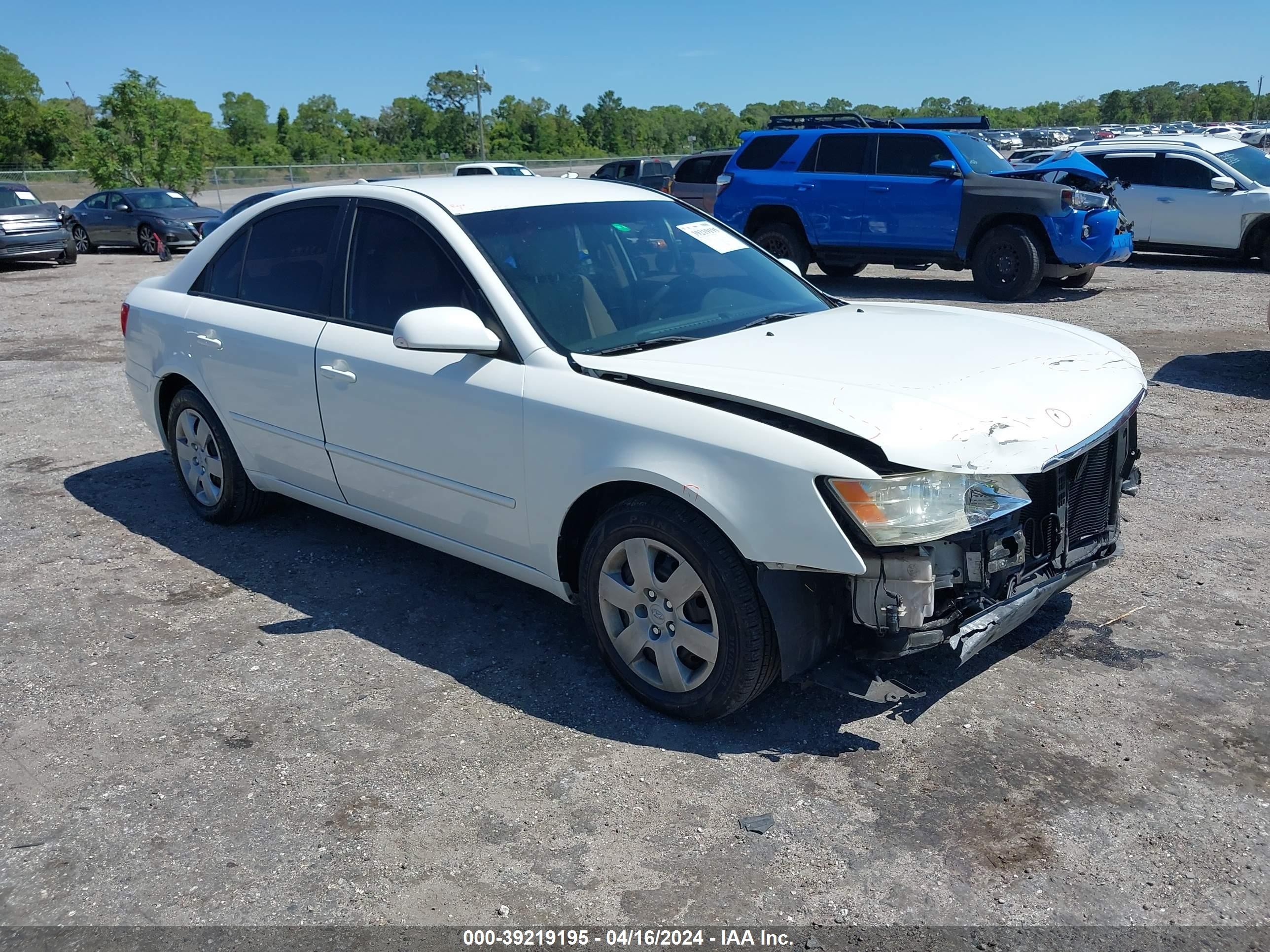 HYUNDAI SONATA 2009 5npet46c29h530525