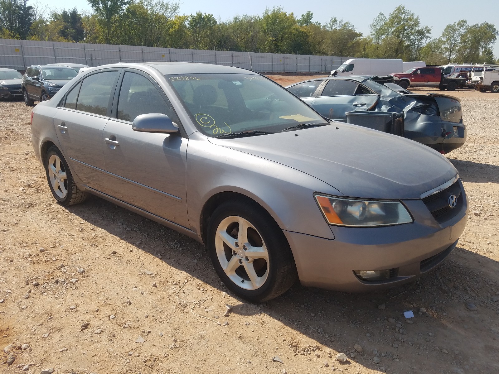 HYUNDAI SONATA GLS 2007 5npet46c37h229856