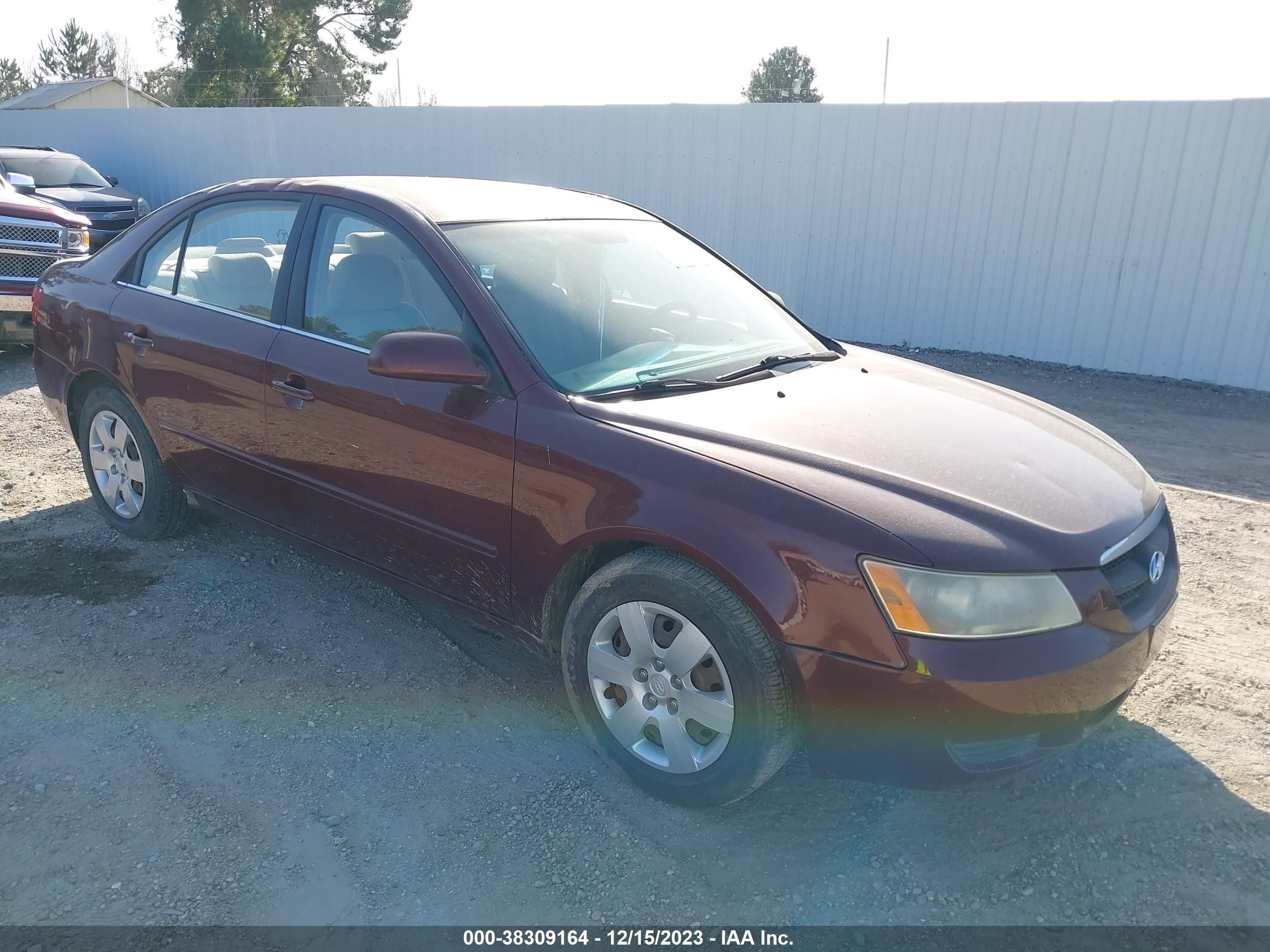 HYUNDAI SONATA 2007 5npet46c37h230635