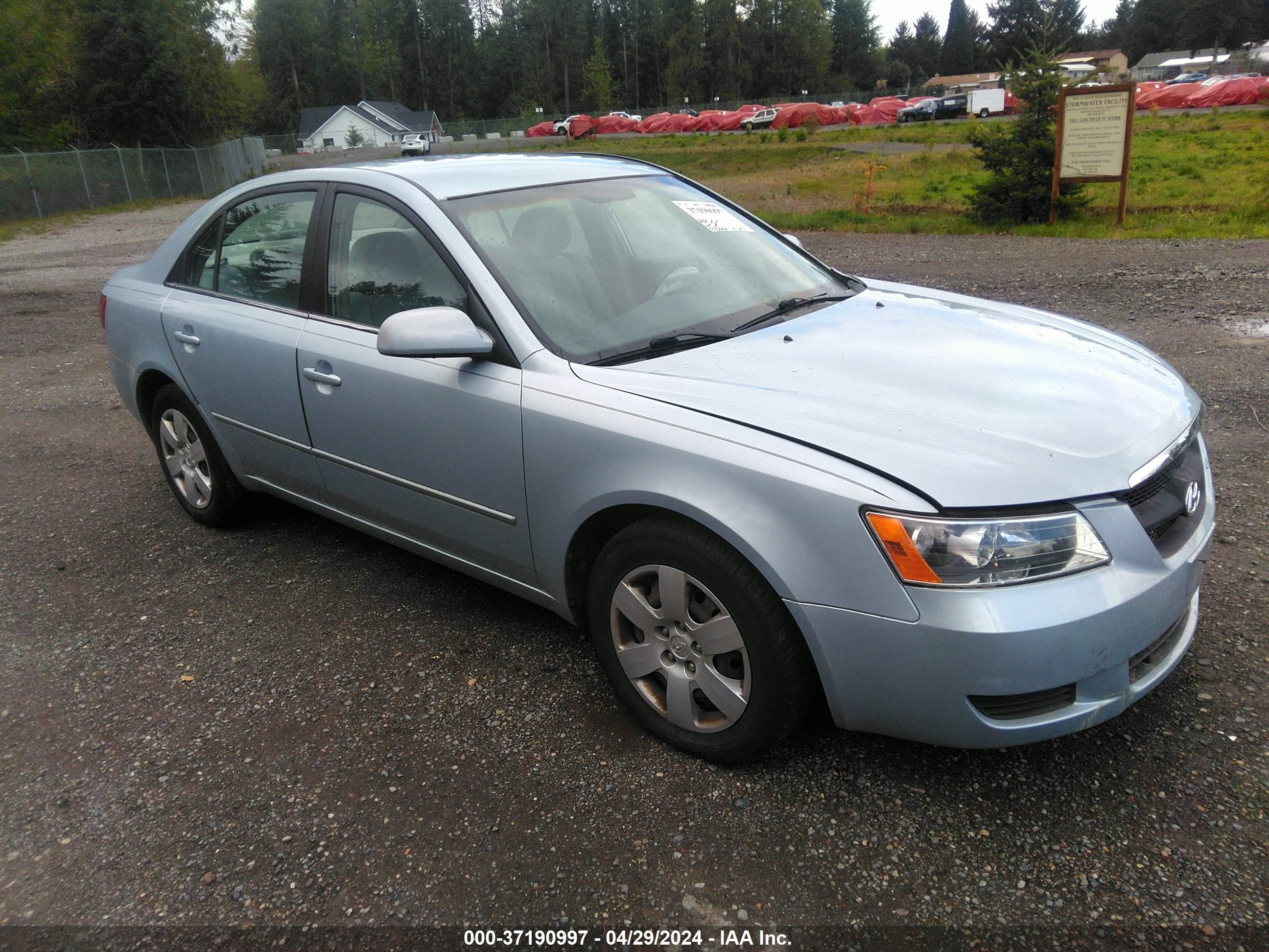 HYUNDAI SONATA 2007 5npet46c37h232871