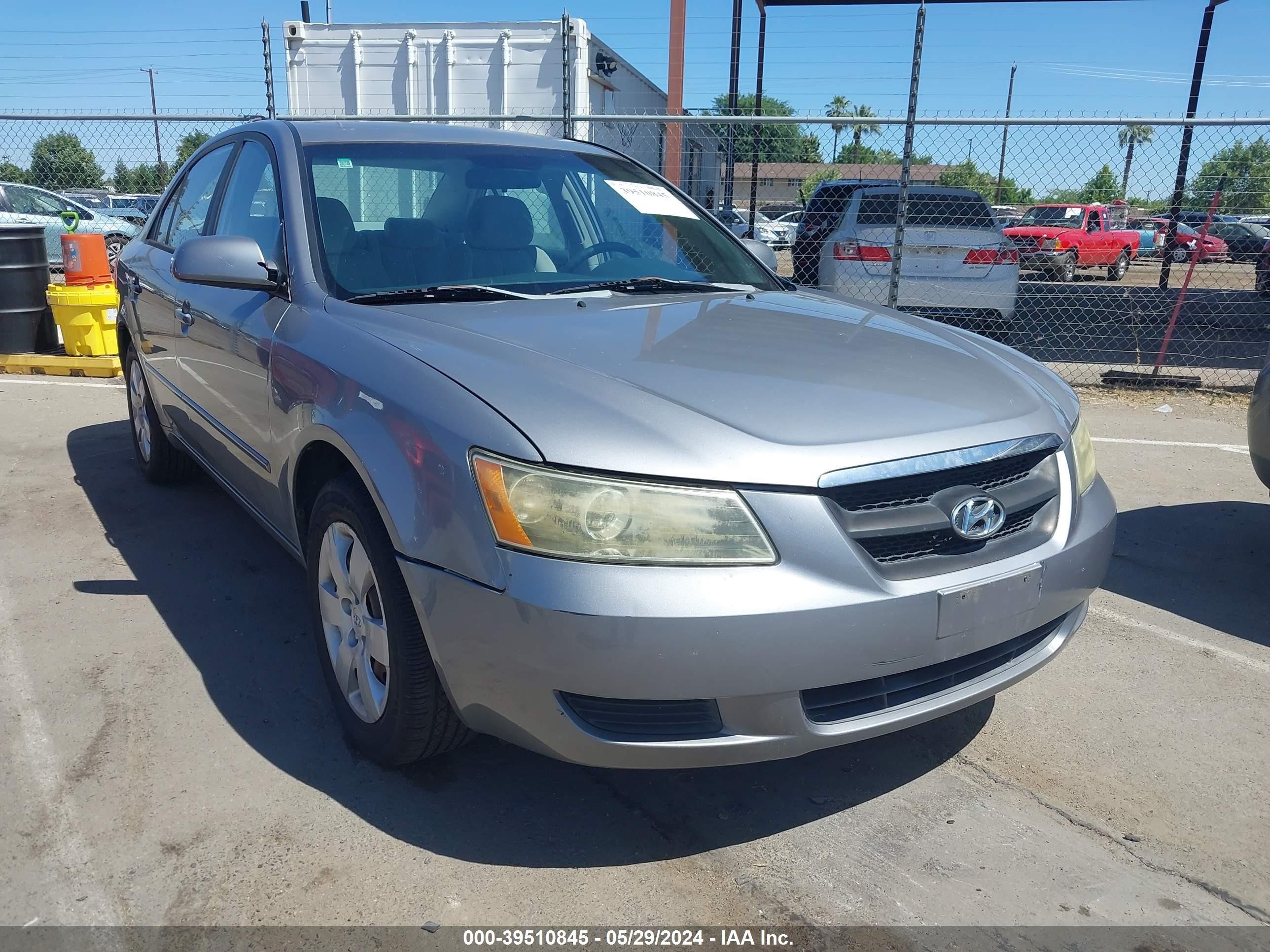 HYUNDAI SONATA 2007 5npet46c37h262291