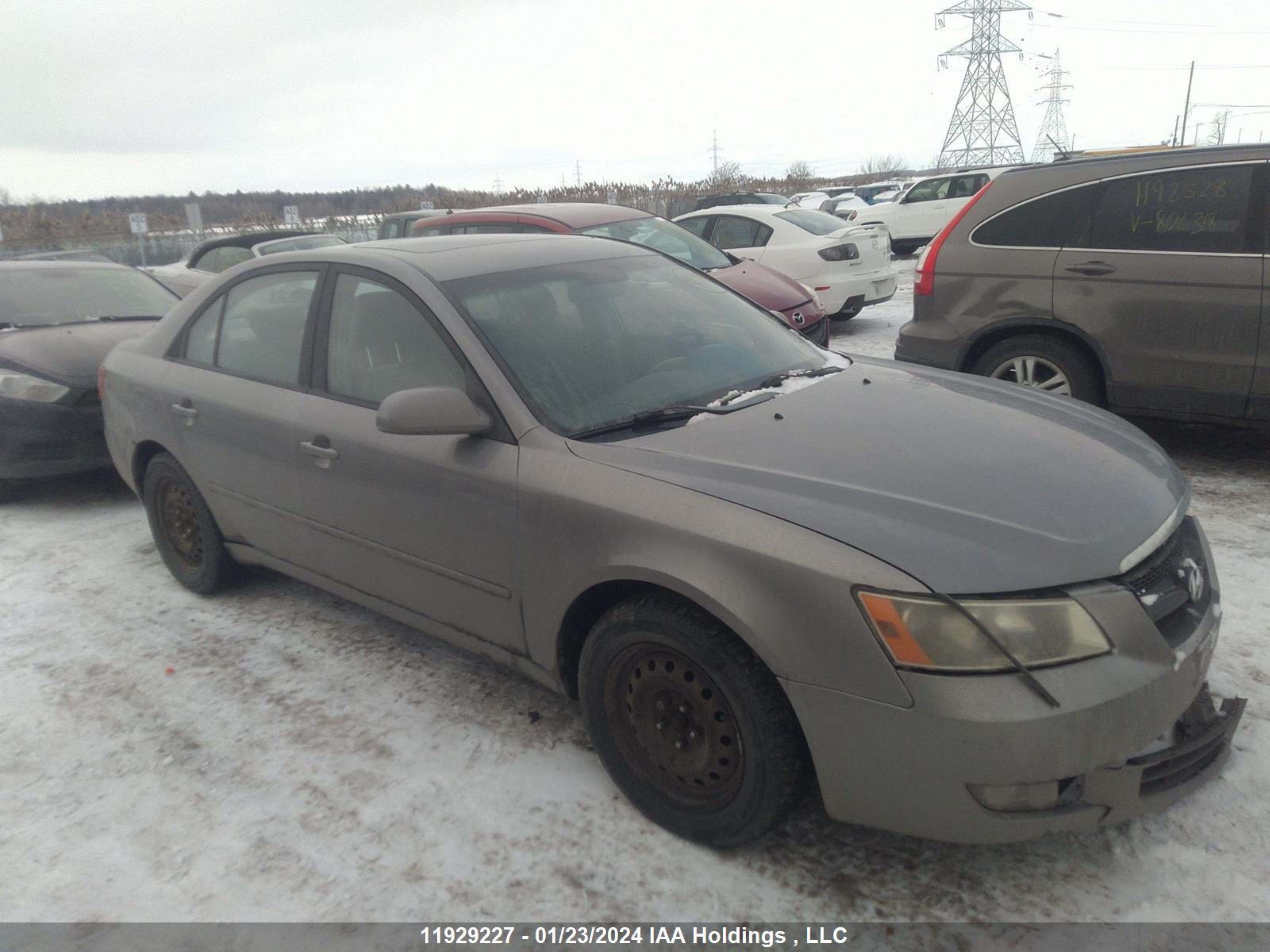 HYUNDAI SONATA 2007 5npet46c37h295338