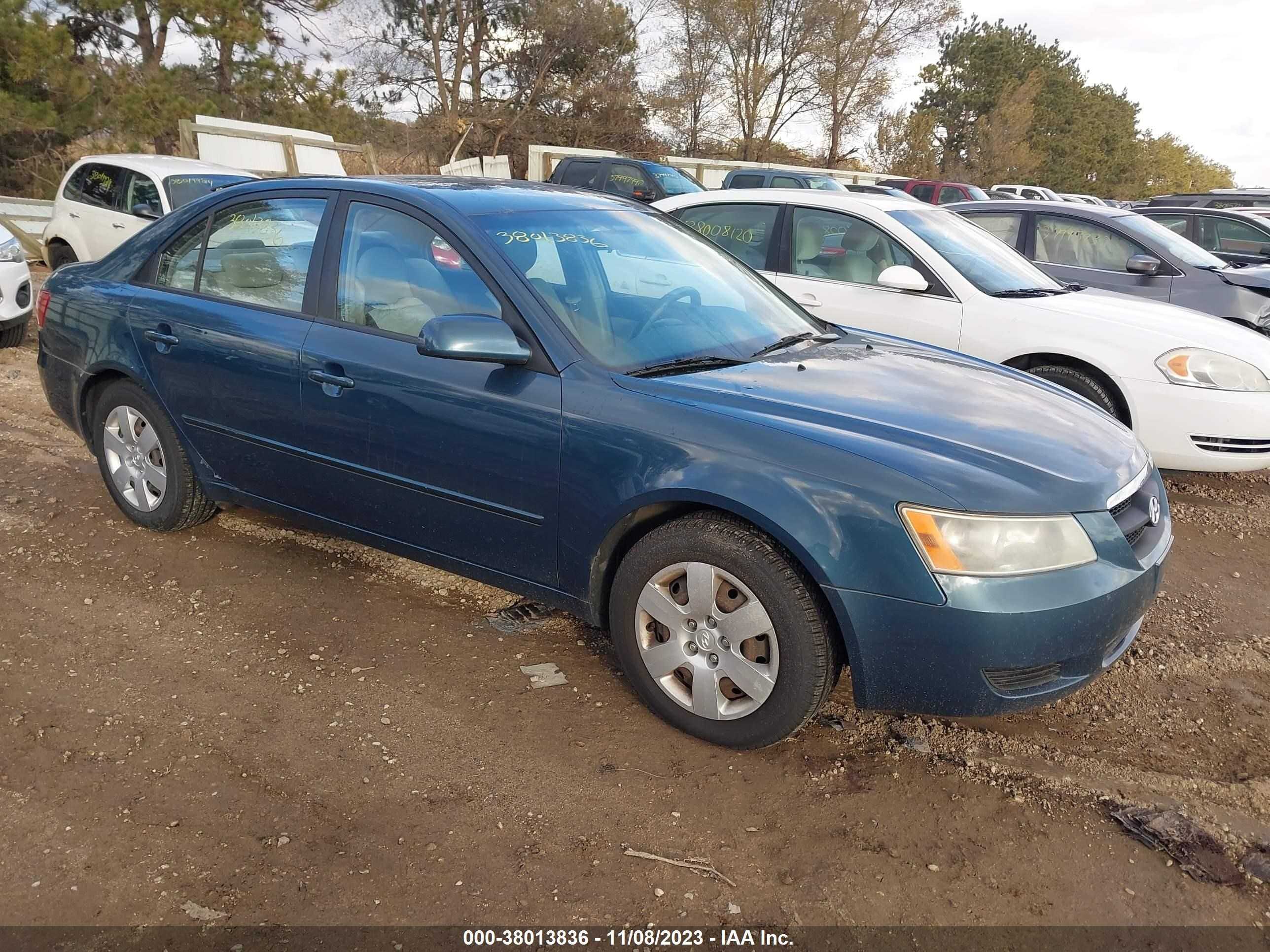 HYUNDAI SONATA 2008 5npet46c38h356205