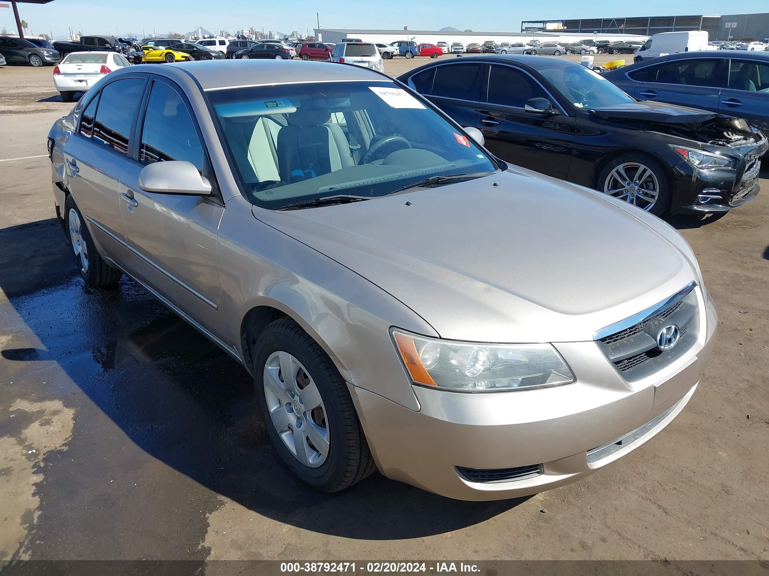 HYUNDAI SONATA 2008 5npet46c38h370184