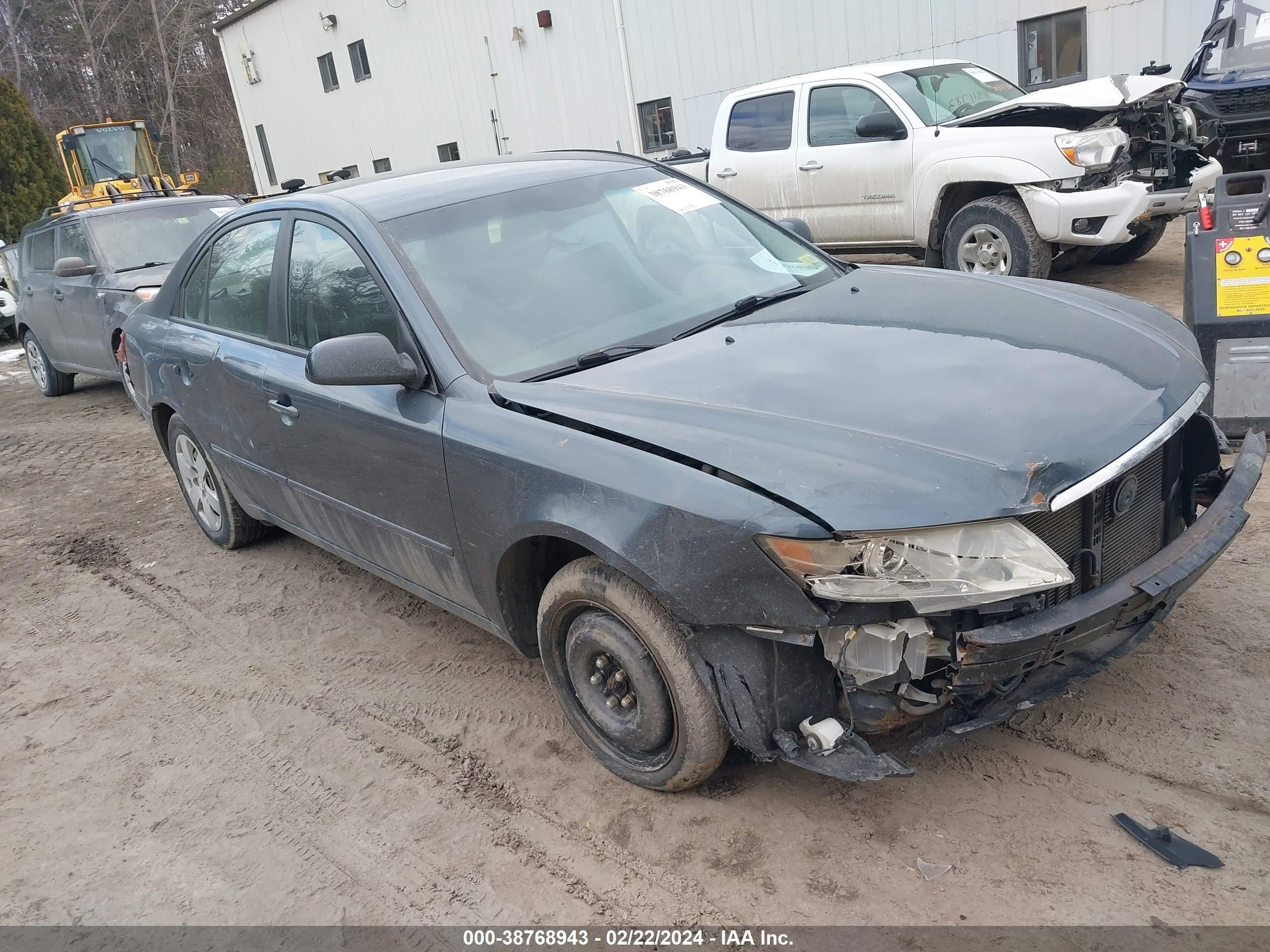 HYUNDAI SONATA 2009 5npet46c39h407977