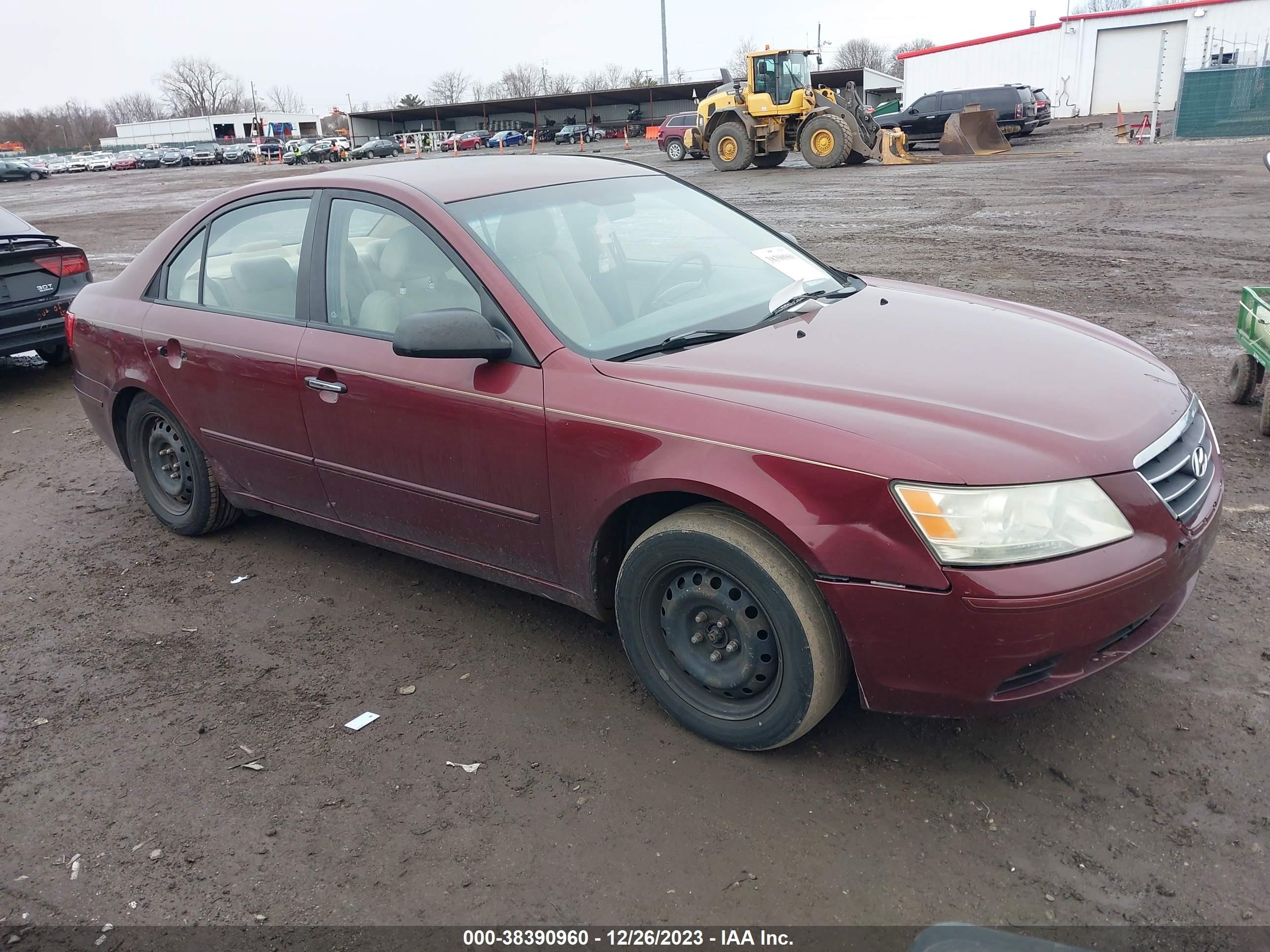 HYUNDAI SONATA 2009 5npet46c39h524636