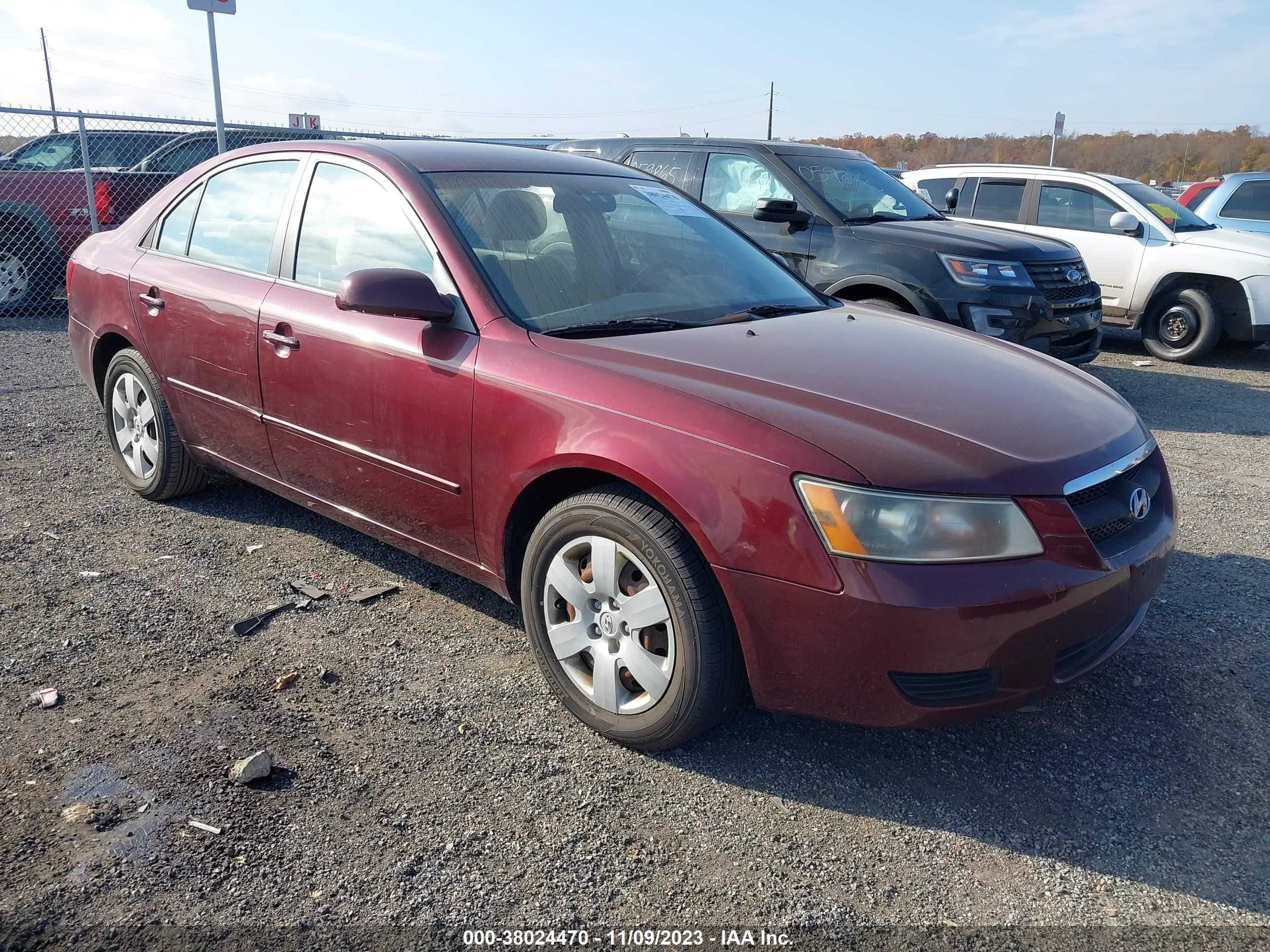 HYUNDAI SONATA 2007 5npet46c47h195247