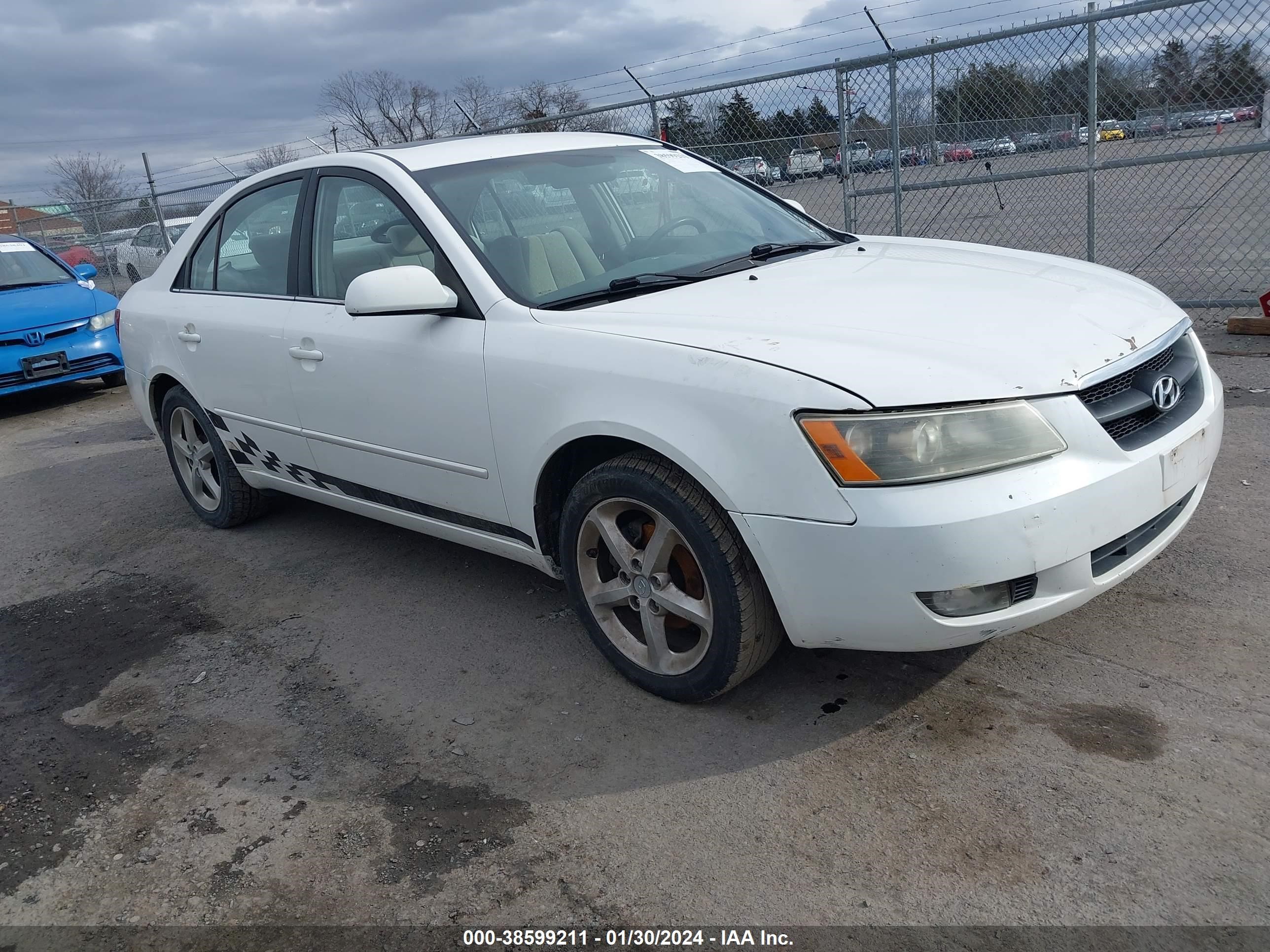 HYUNDAI SONATA 2007 5npet46c47h242924