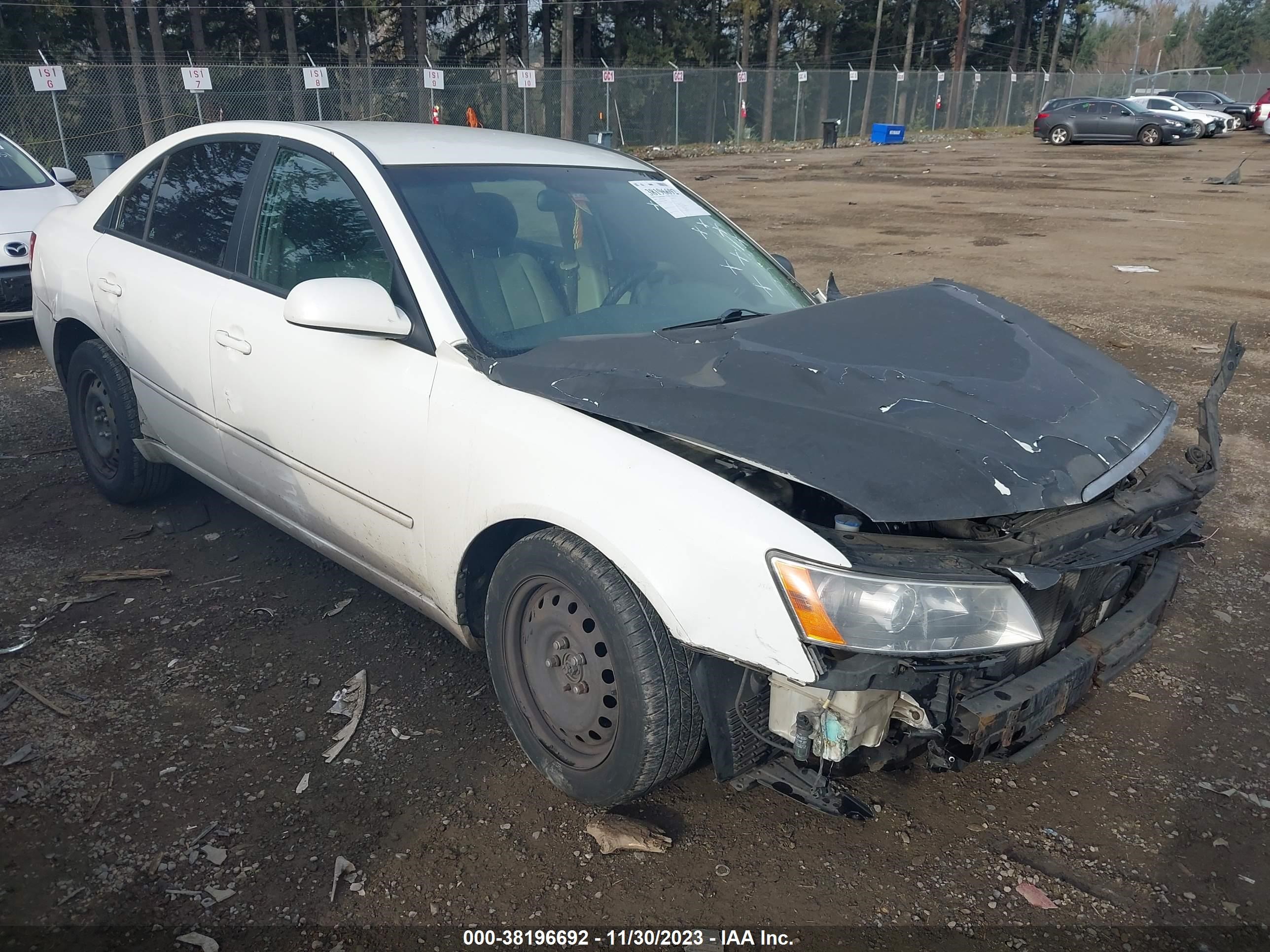 HYUNDAI SONATA 2008 5npet46c48h369044