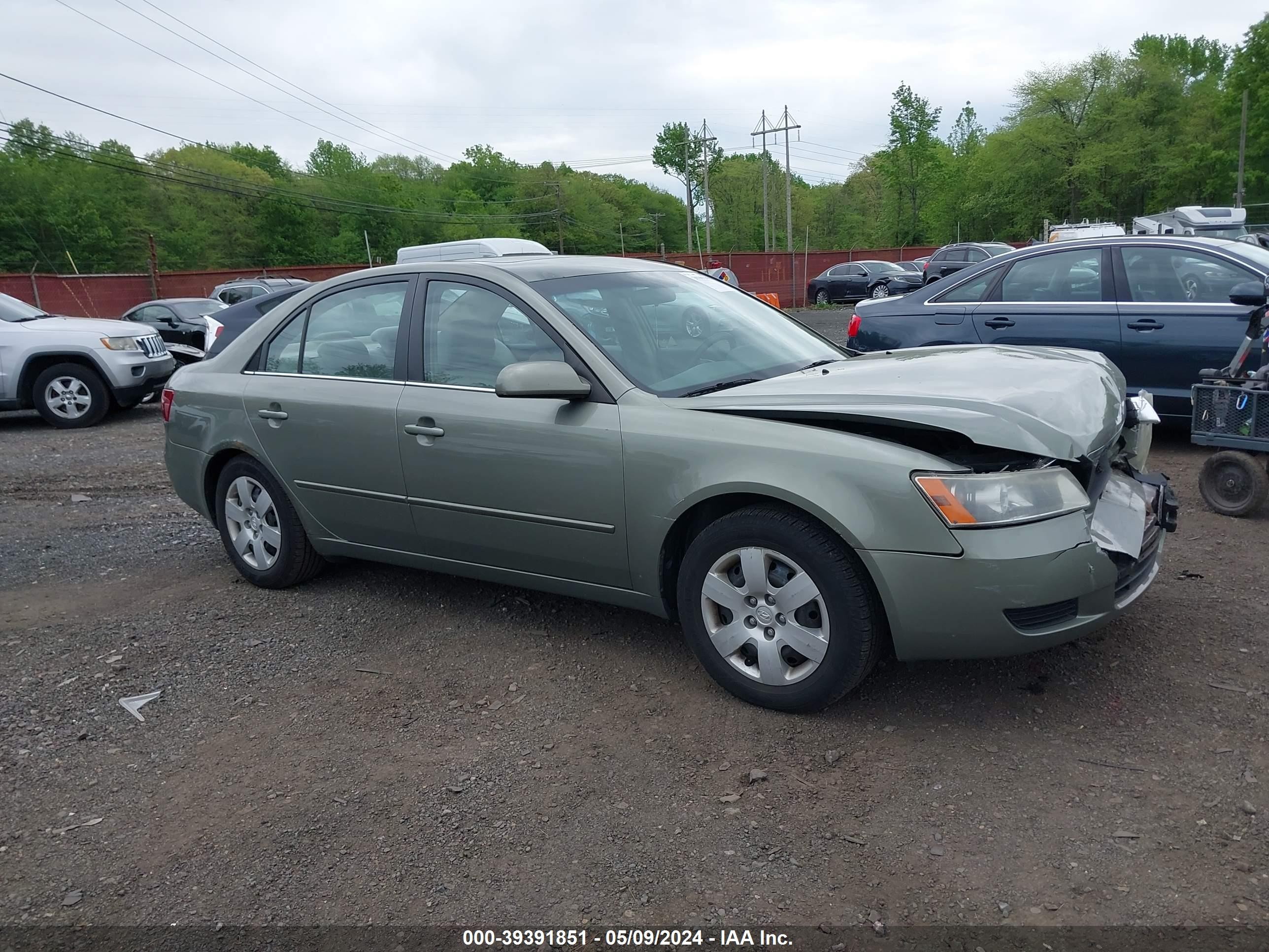 HYUNDAI SONATA 2008 5npet46c48h401264